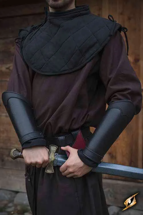 Armschienen Krieger schwarz