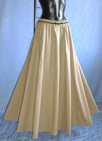 Mittelalterrock im Leinen-Look