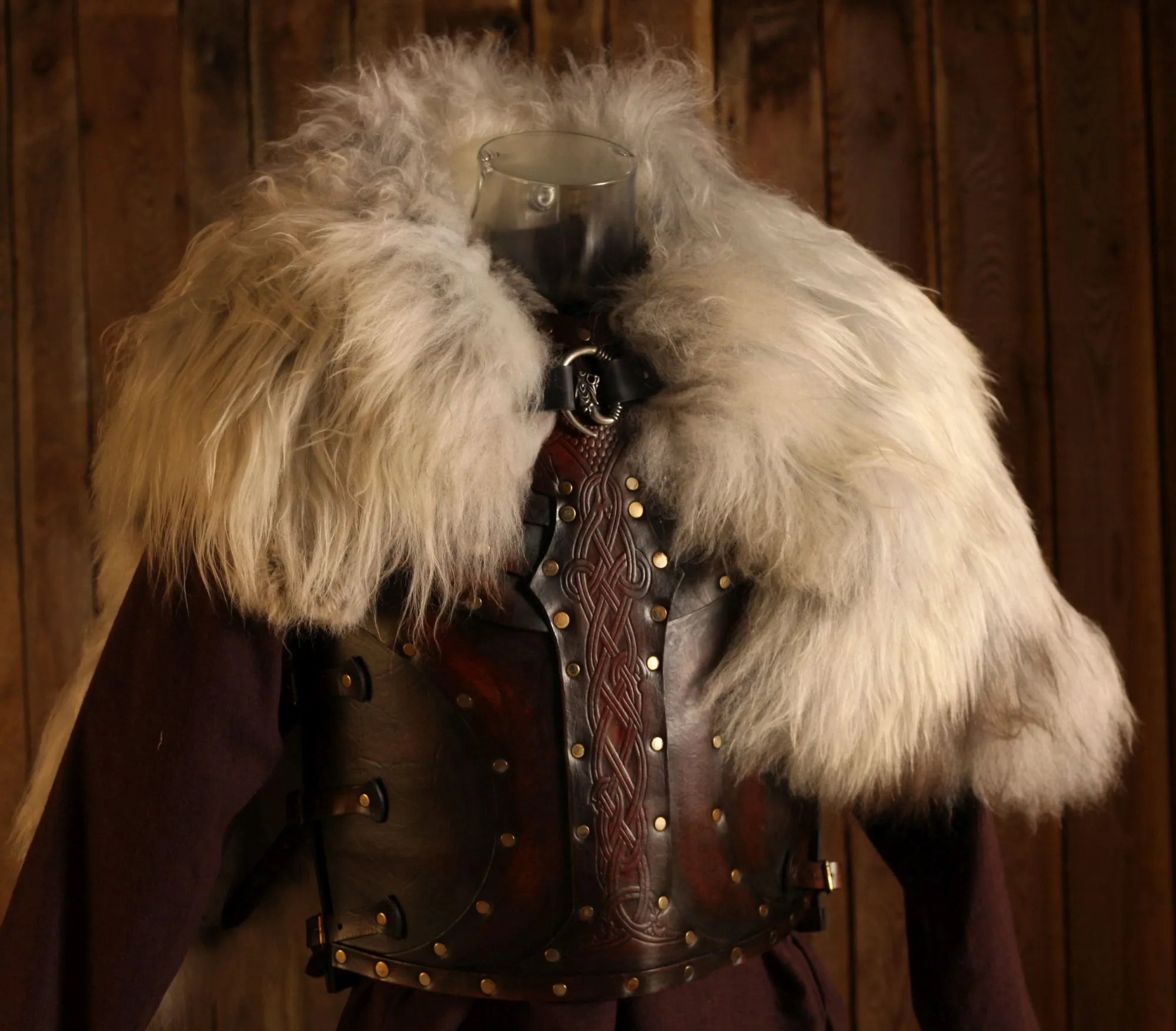 LARP Fellüberwurf grau