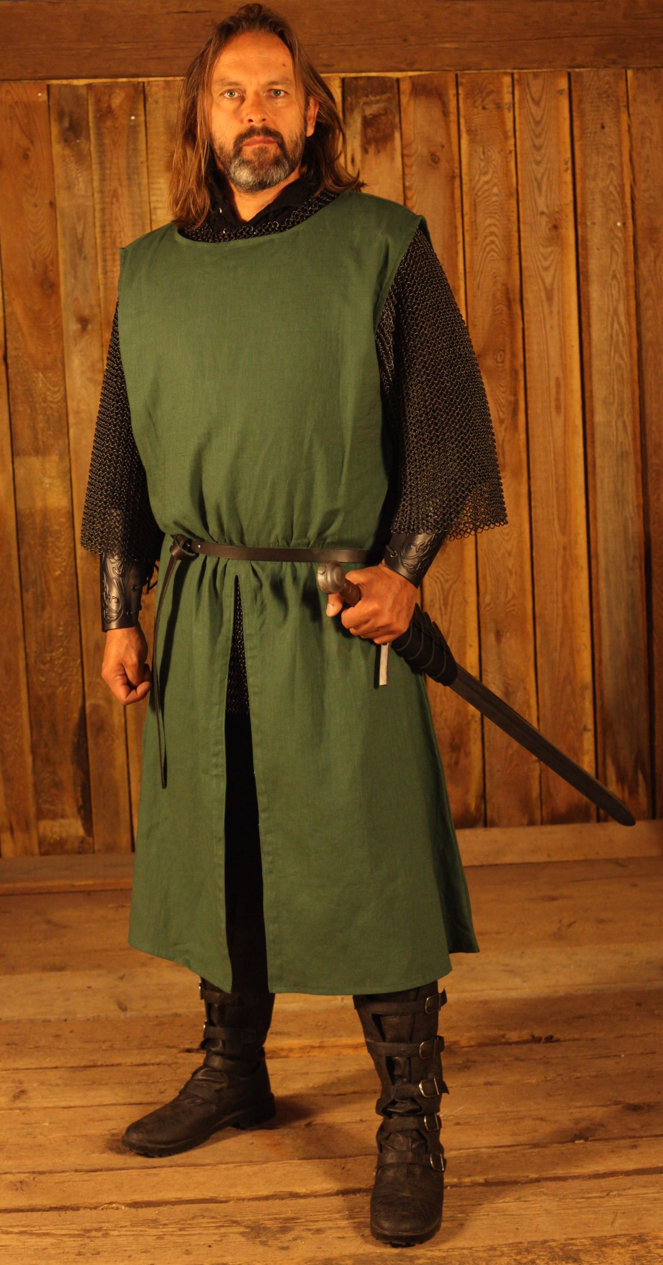 Ritterlicher Waffenrock aus Leinen, viele Farben