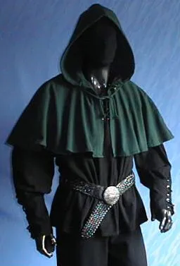 Gugel mit runder Kapuze