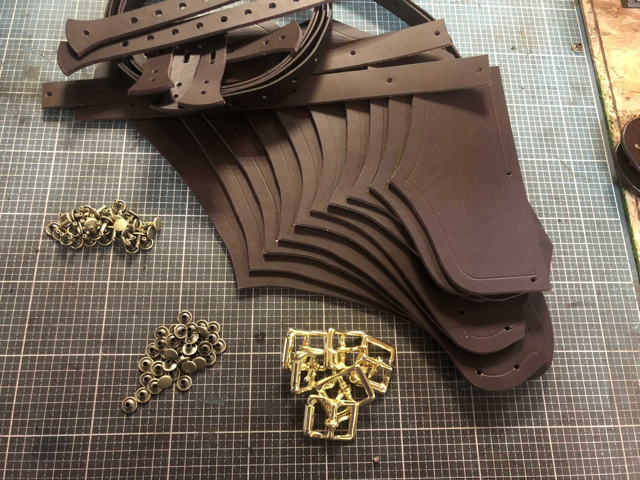 LARP Schulterrüstung DIY Bausatz