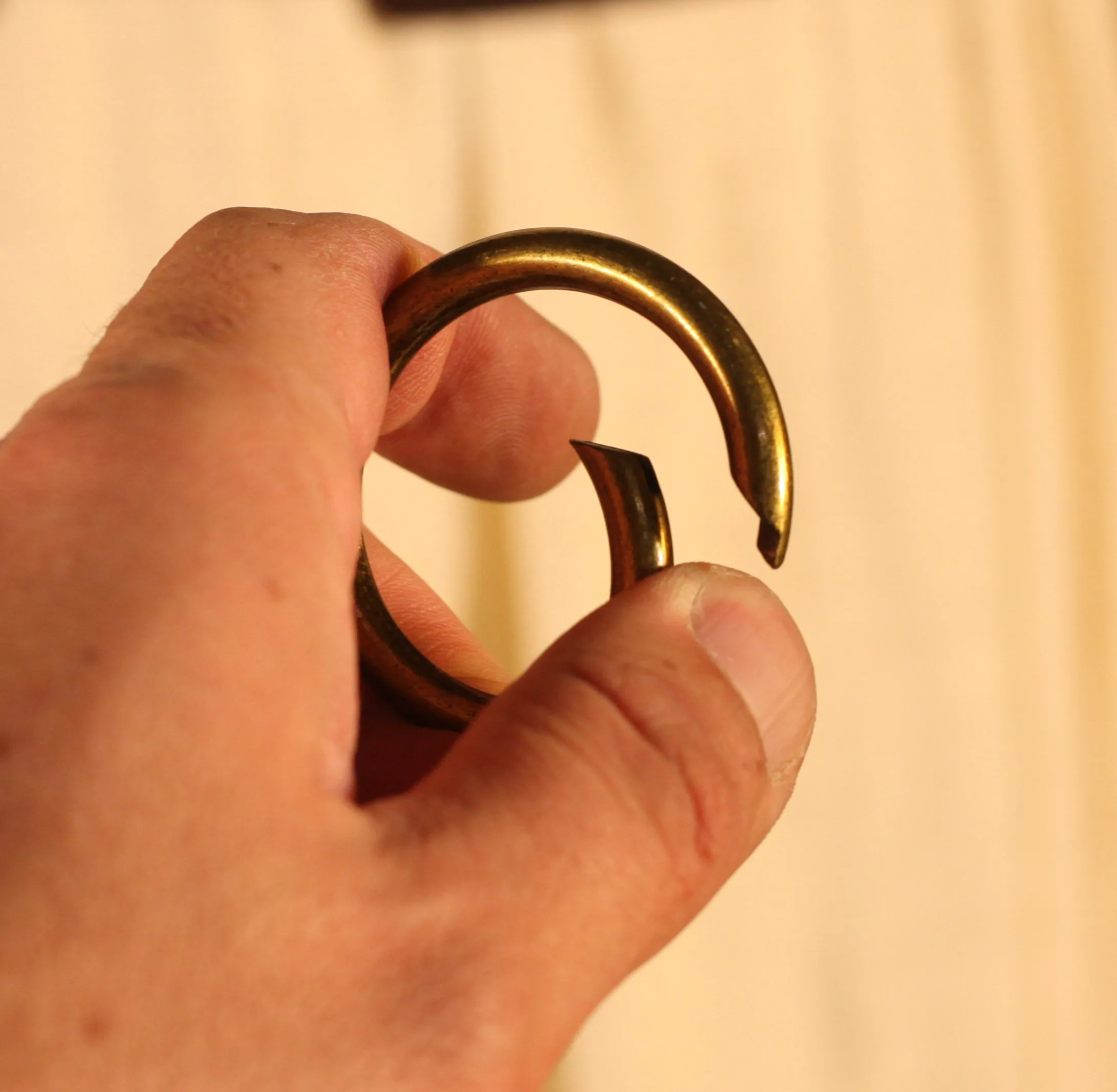 Bausatz für Breitgürtel 10cm mit Ringen