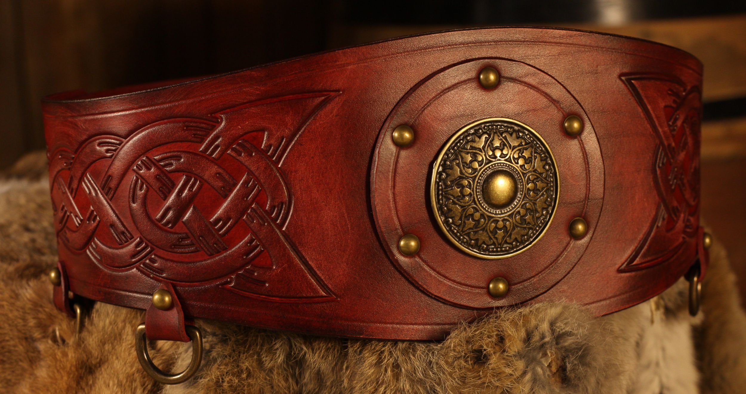 Wikingerbreitgürtel Harald 15cm