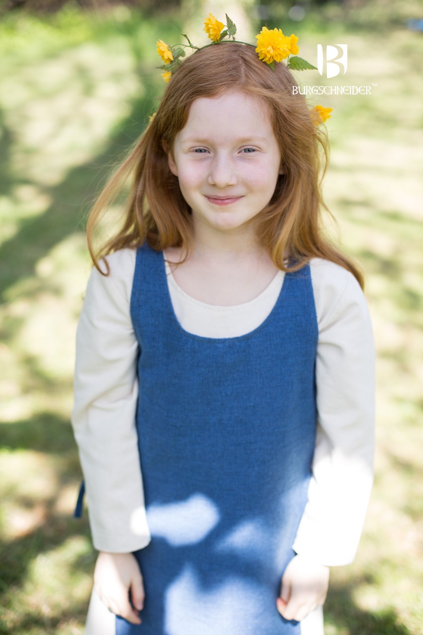 Kinderüberkleid Ylva Blau