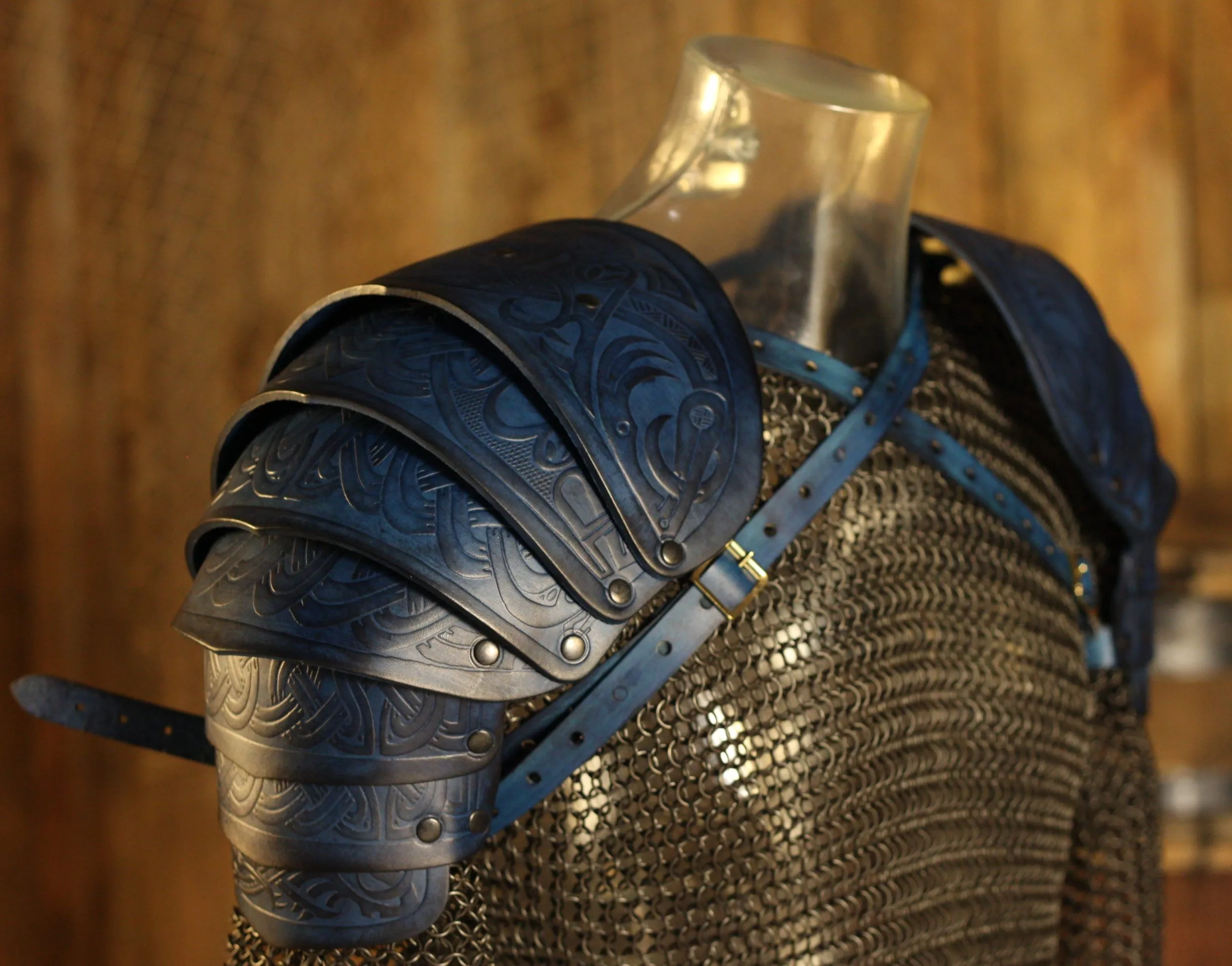 LARP Schulterrüstung Vendel