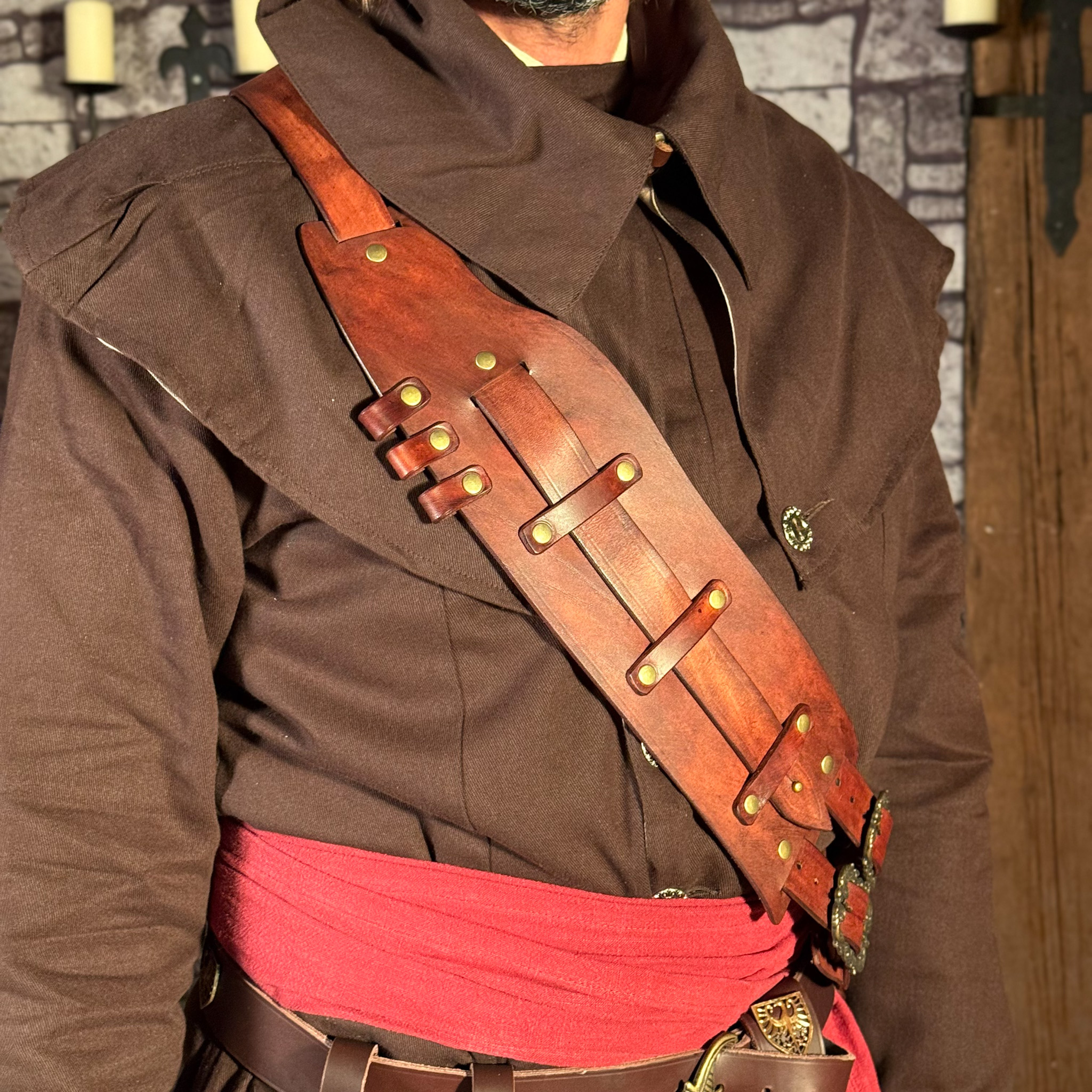 Bandolier/Brustgurt für Rechtshänder