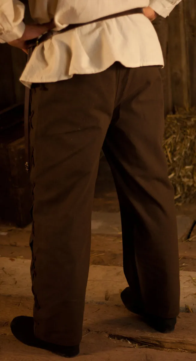 Mittelalterhose mit seitlicher Schnürung