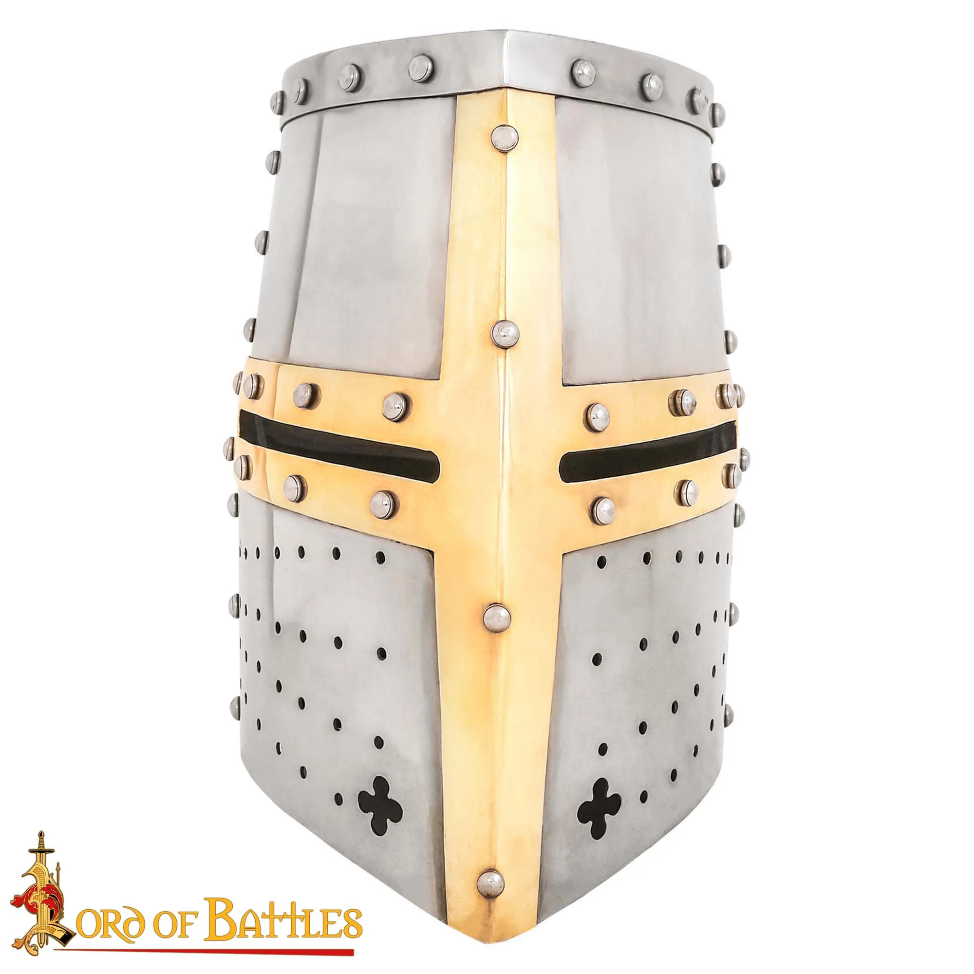 Kreuzritter Topfhelm, 1,3mm