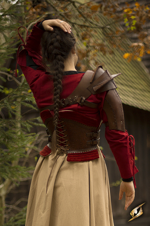 Braune Schulterrüstung M