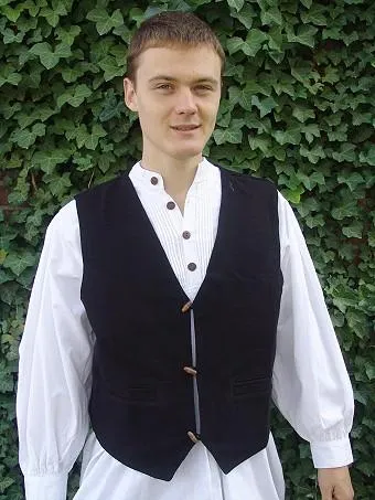 Mittelalterliche Männerweste