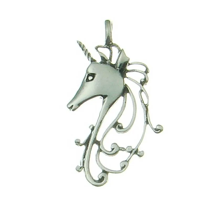 Silberanhänger Einhorn