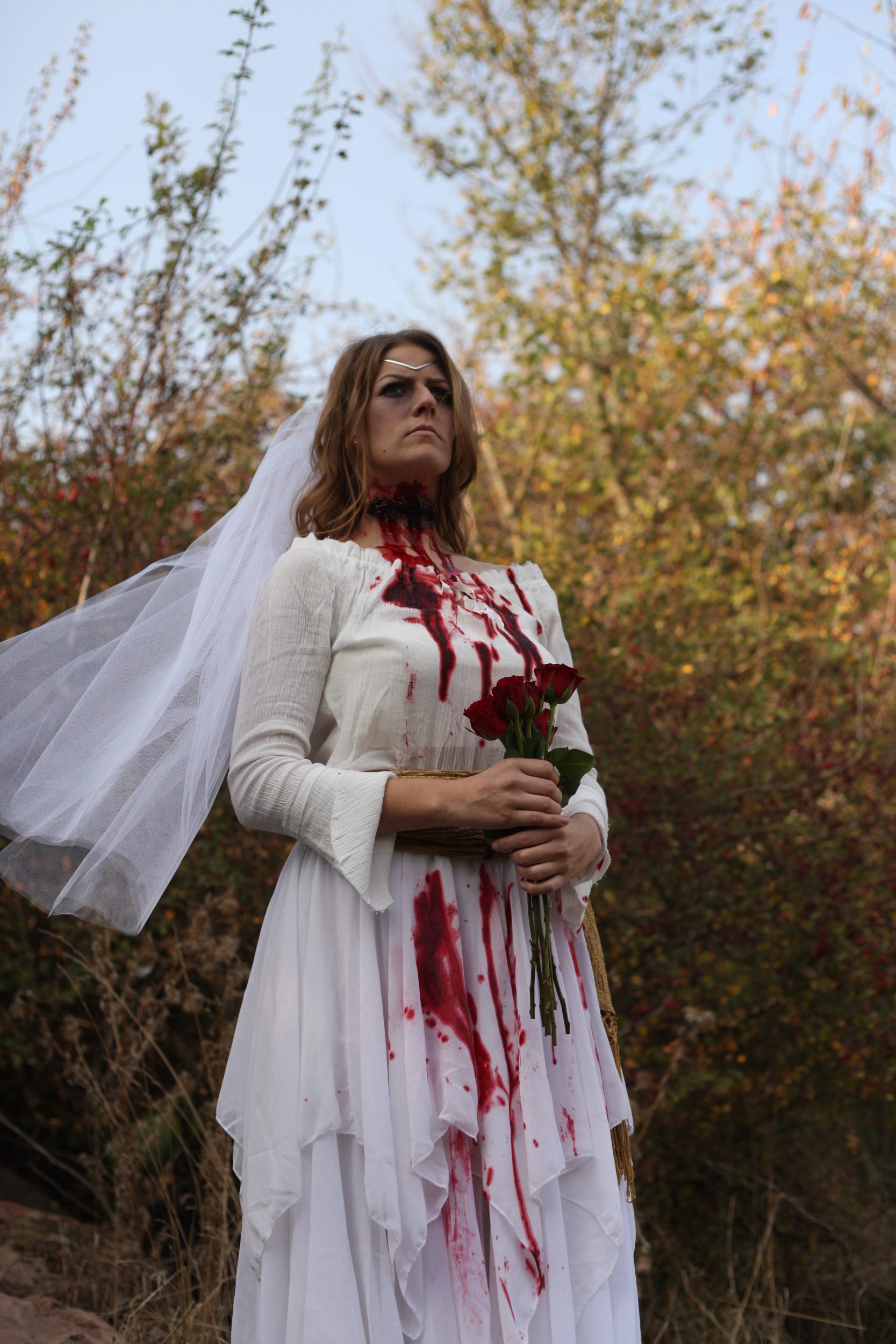 Halloween Outfit Blutbraut