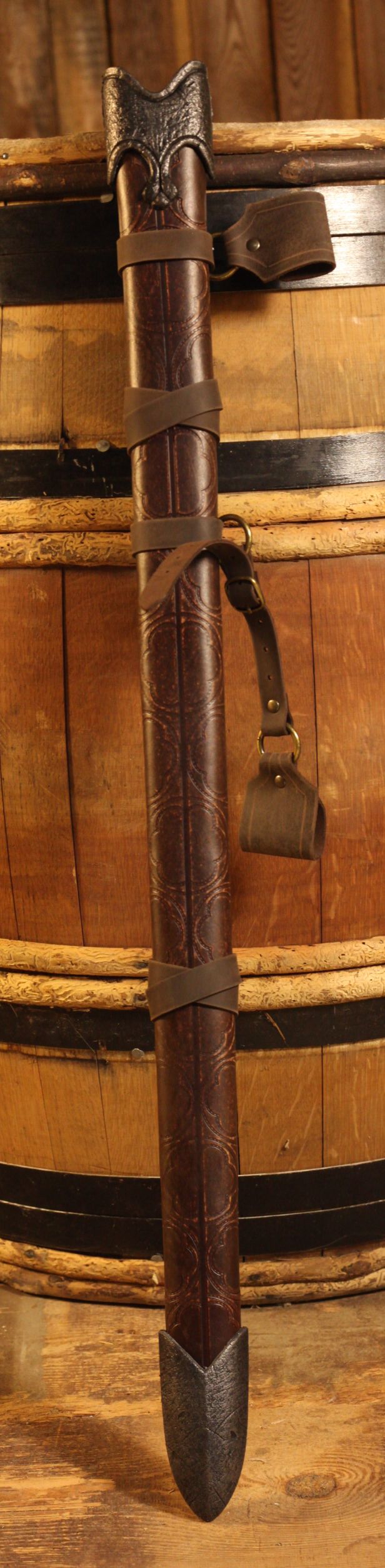 Schwertscheide für Geralt''s Schwert Witcher, braun