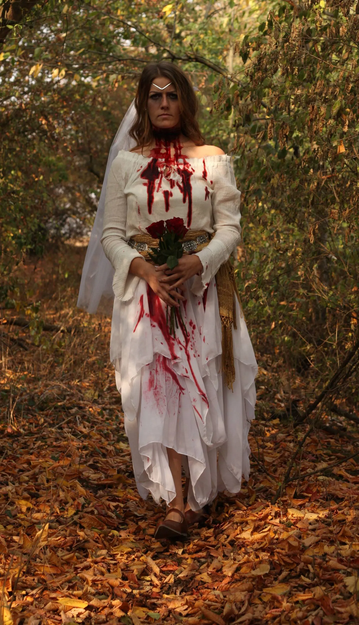 Halloween Outfit Blutbraut