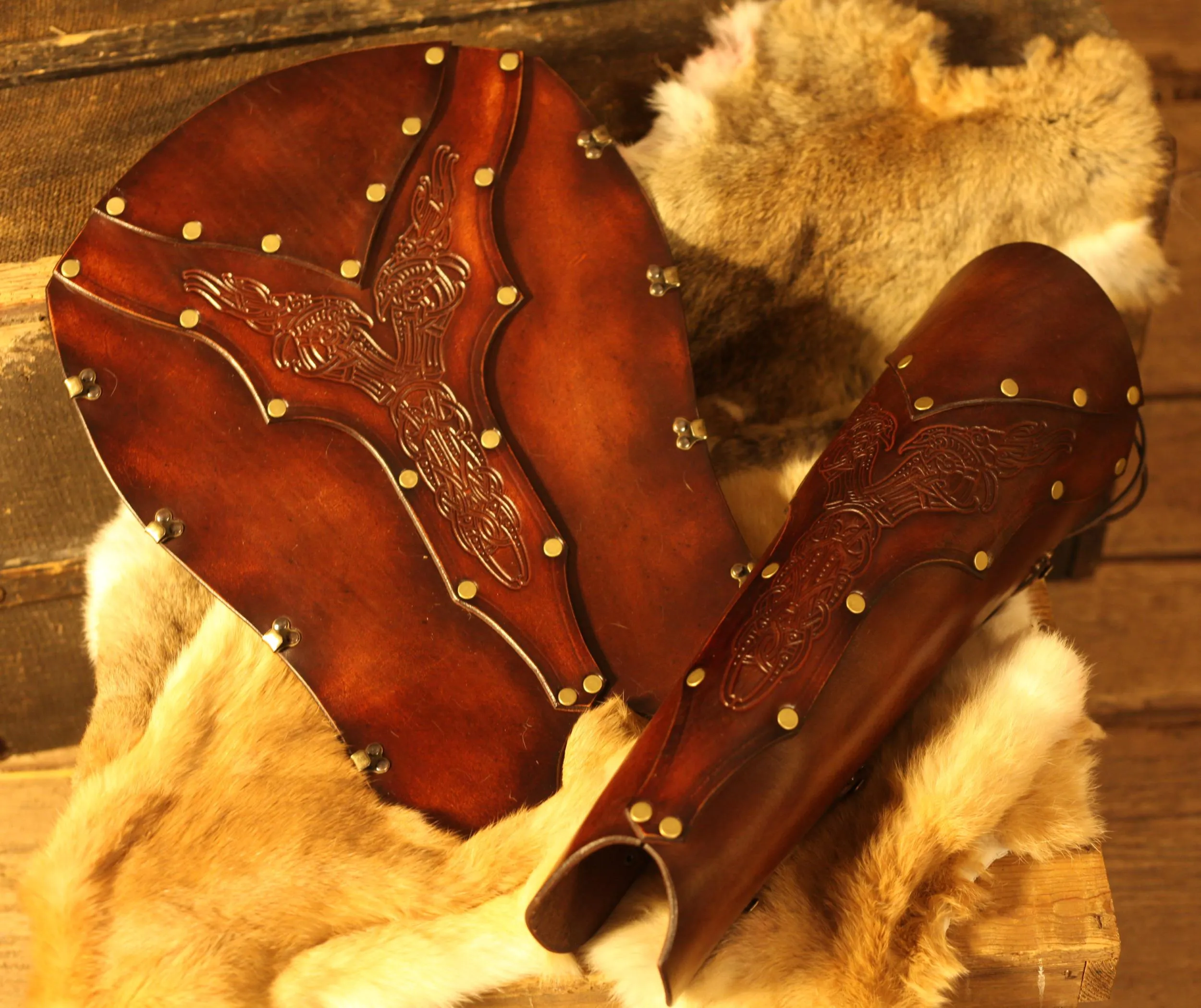 LARP Beinschienen Draco DIY Bausatz