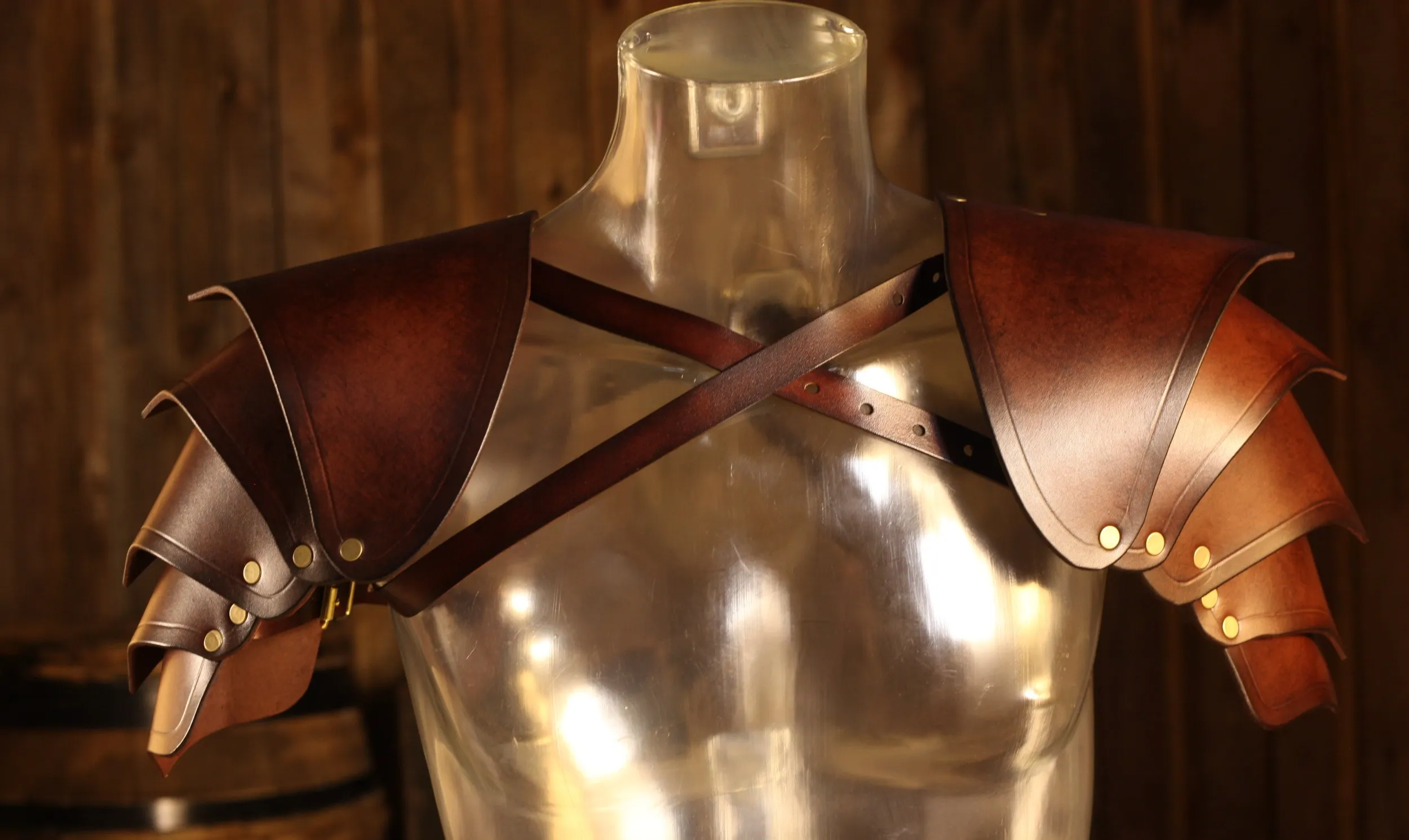 LARP Schulterrüstung DIY Bausatz