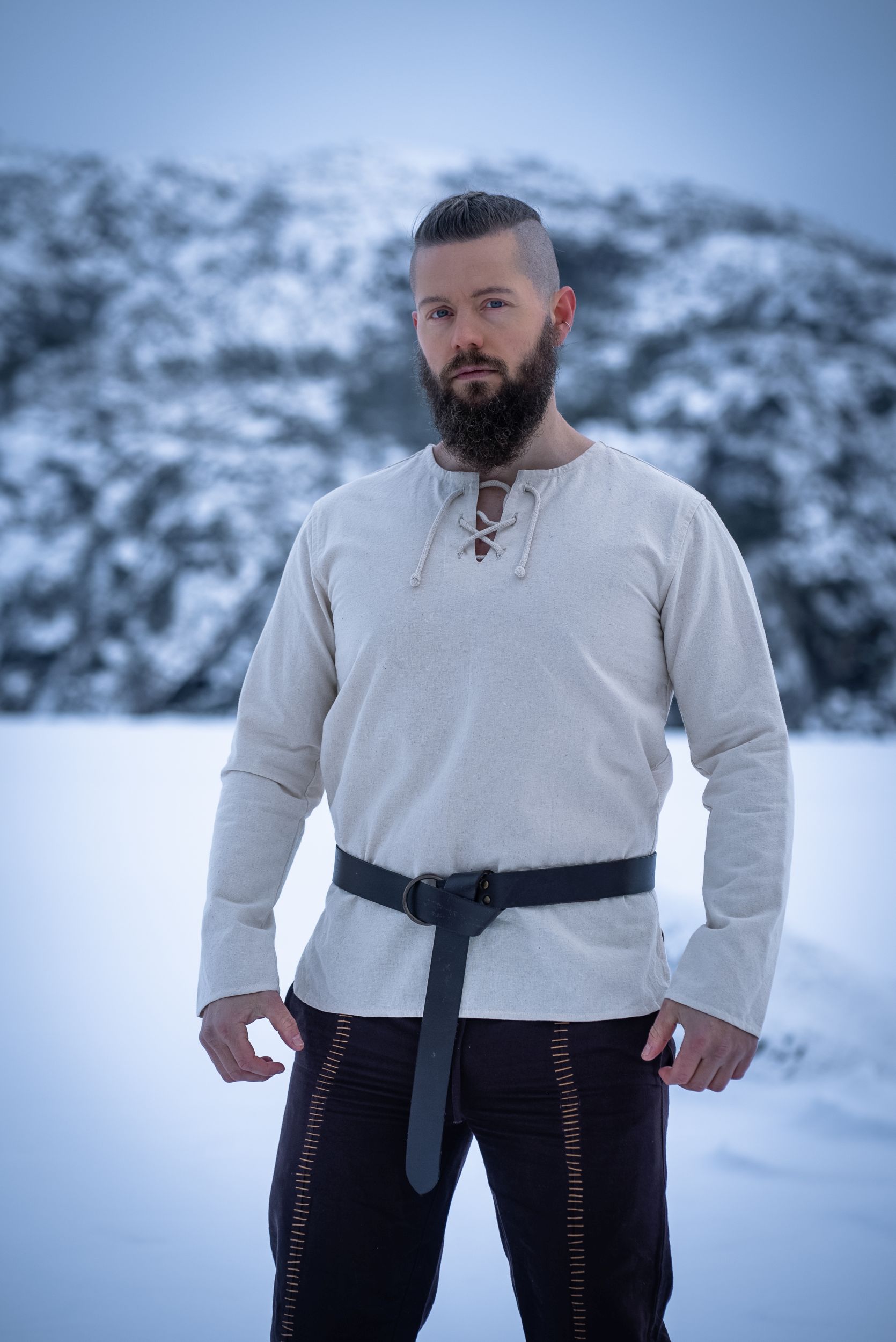 Mittelalterhemd, gerader Schnitt