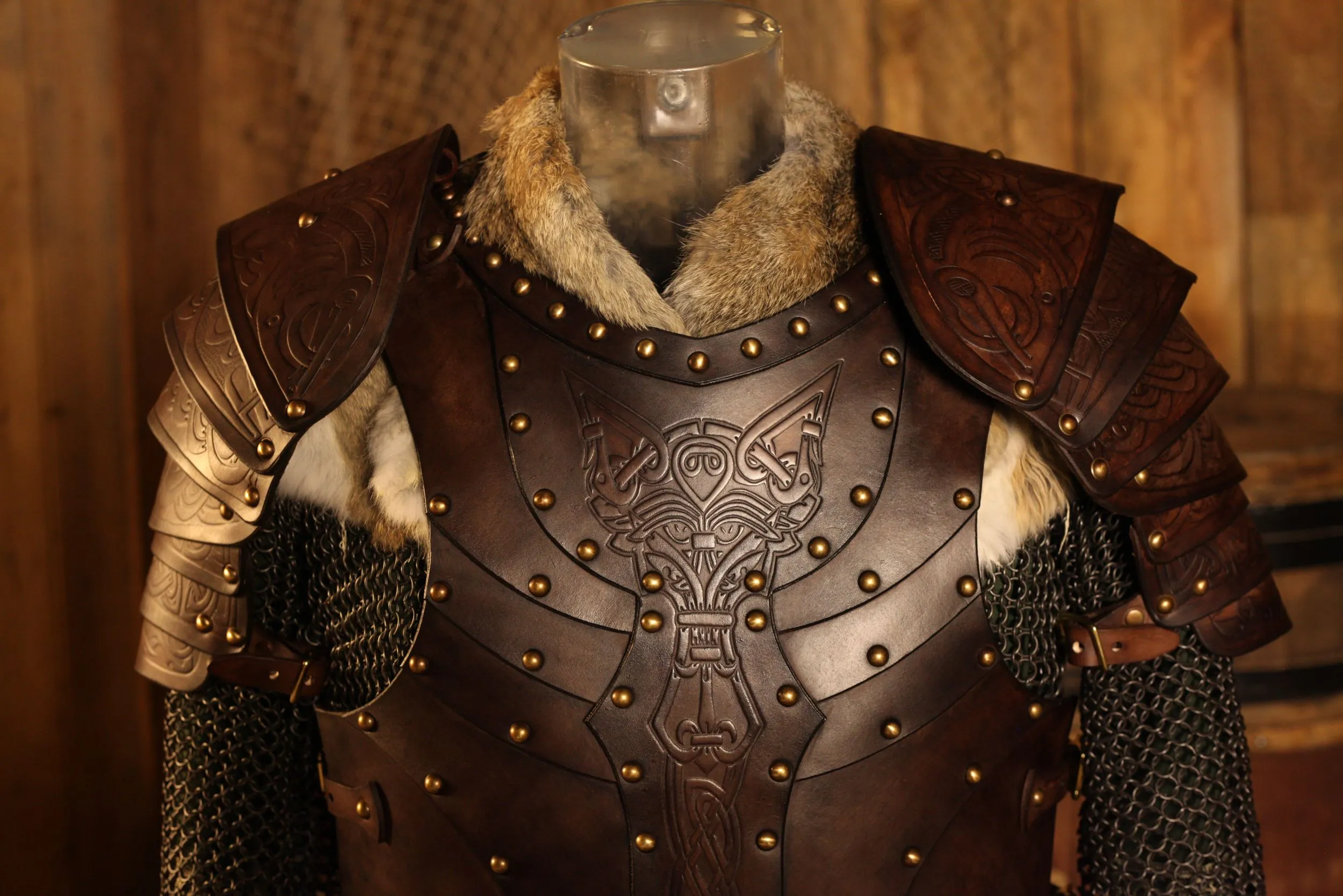 LARP Schulterrüstung Vendel