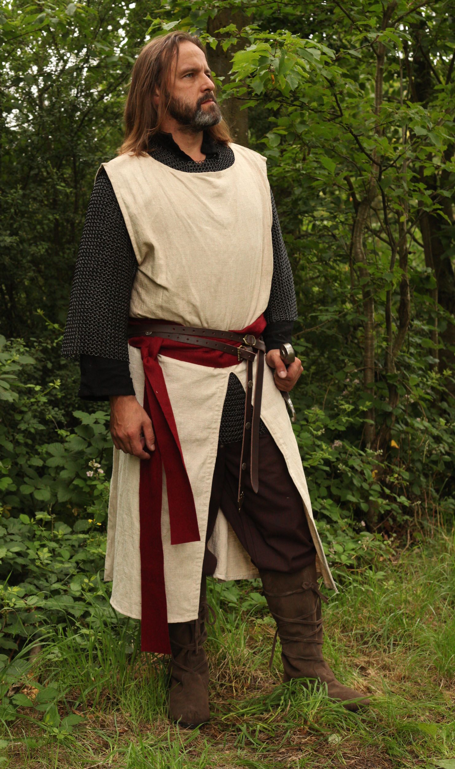 Ritterlicher Waffenrock aus Leinen, viele Farben
