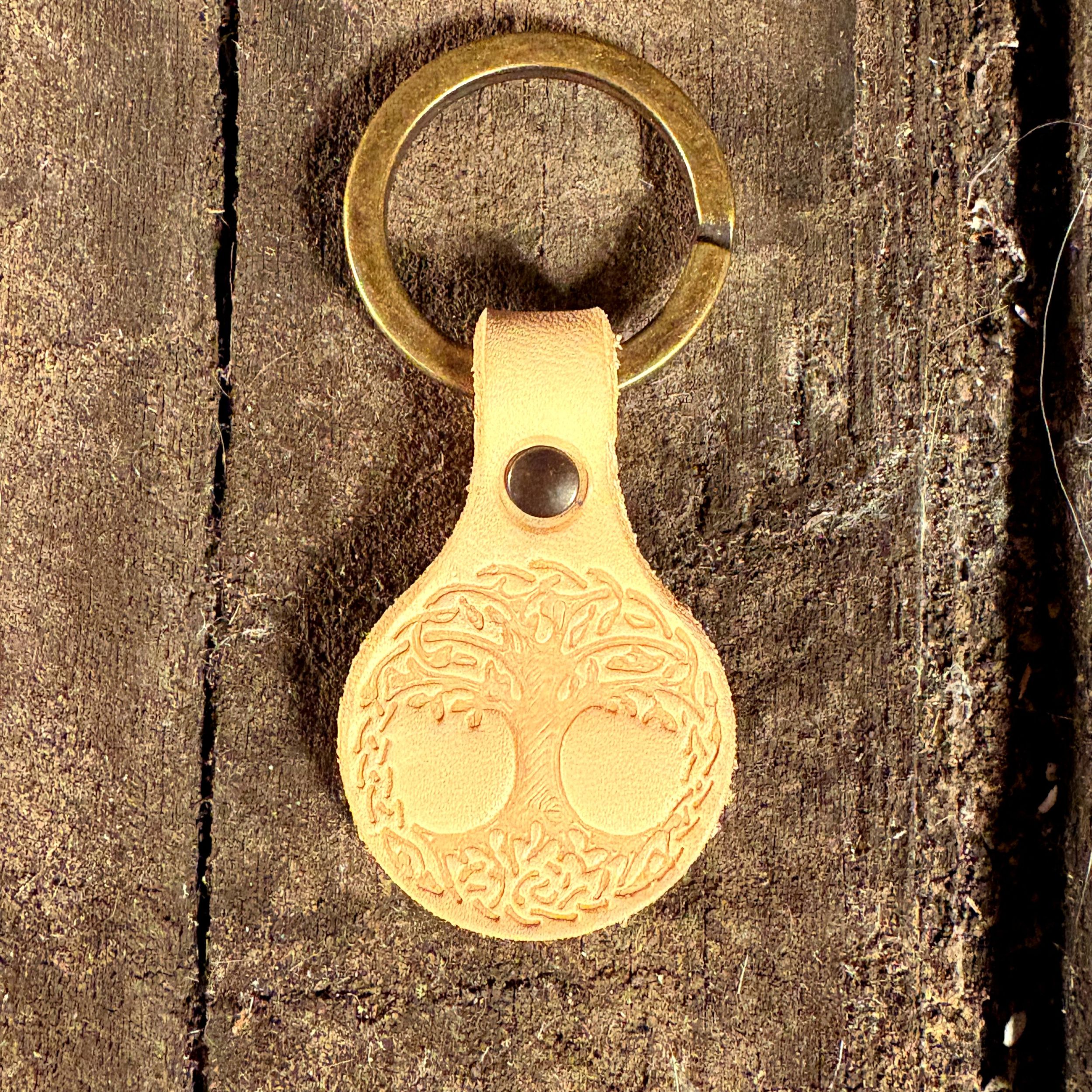 Schlüsselanhänger natur, Lebensbaum