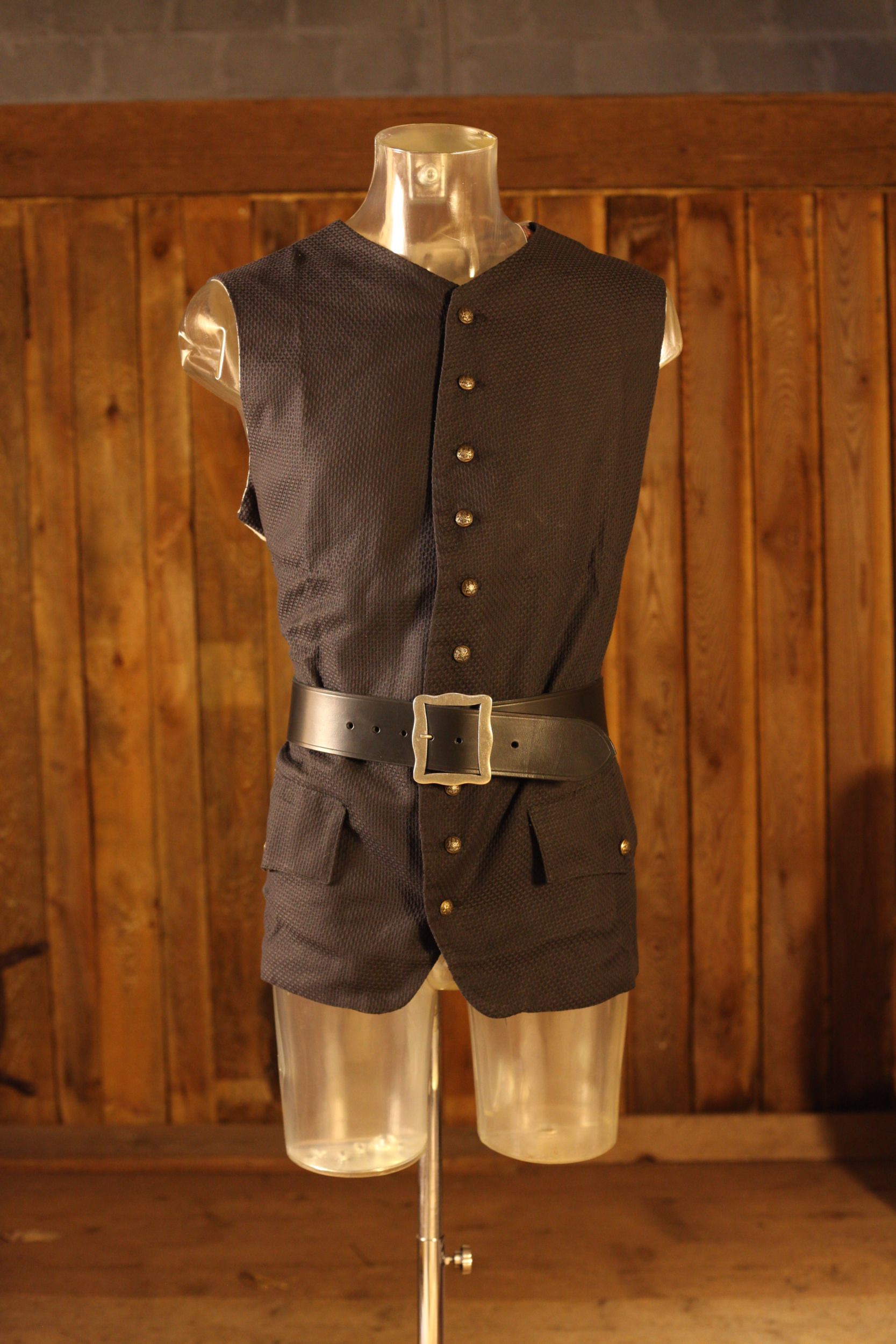 Ledergürtel 6cm Piratengürtel