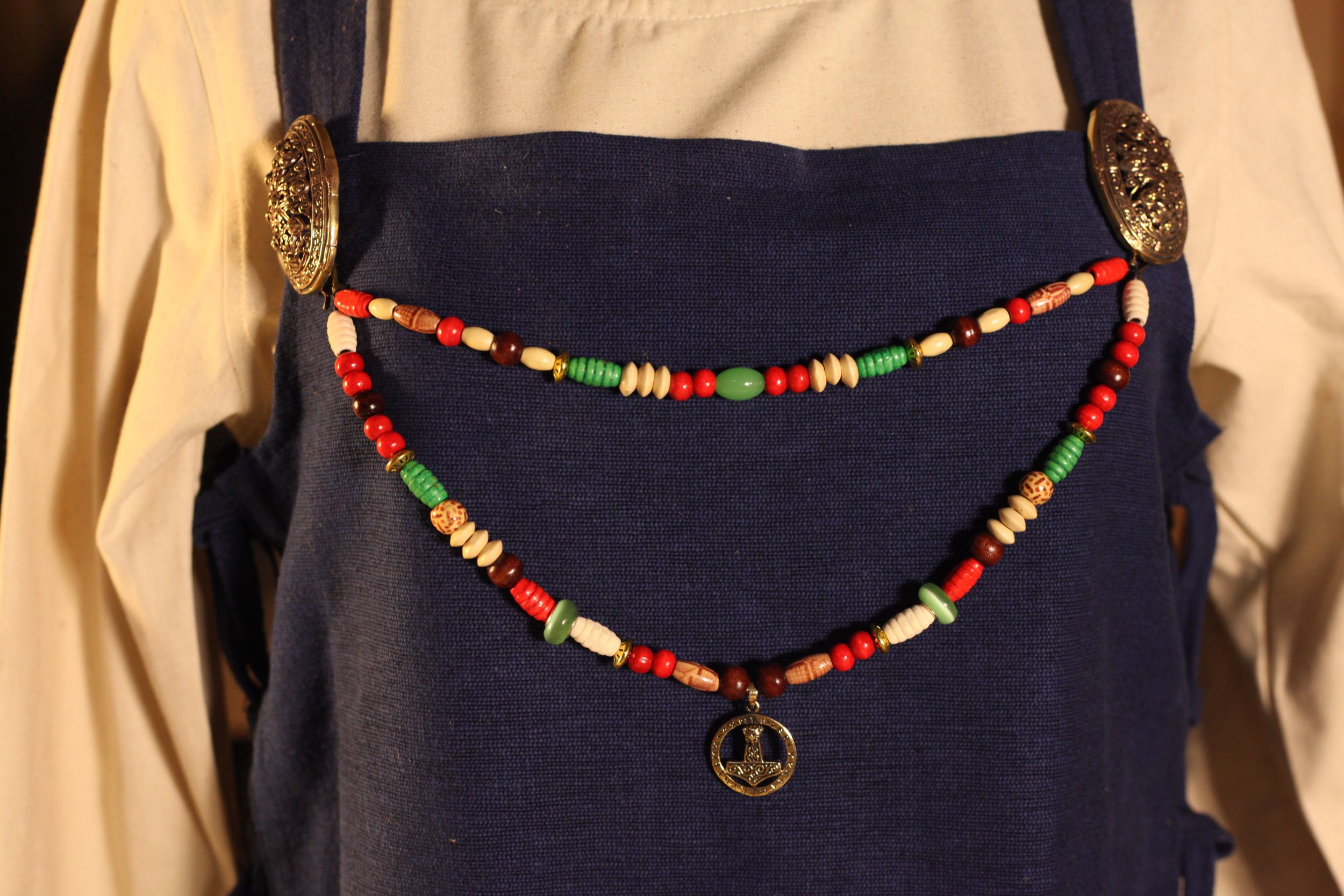 Fibelkette mit Thorshammer, Wikinger