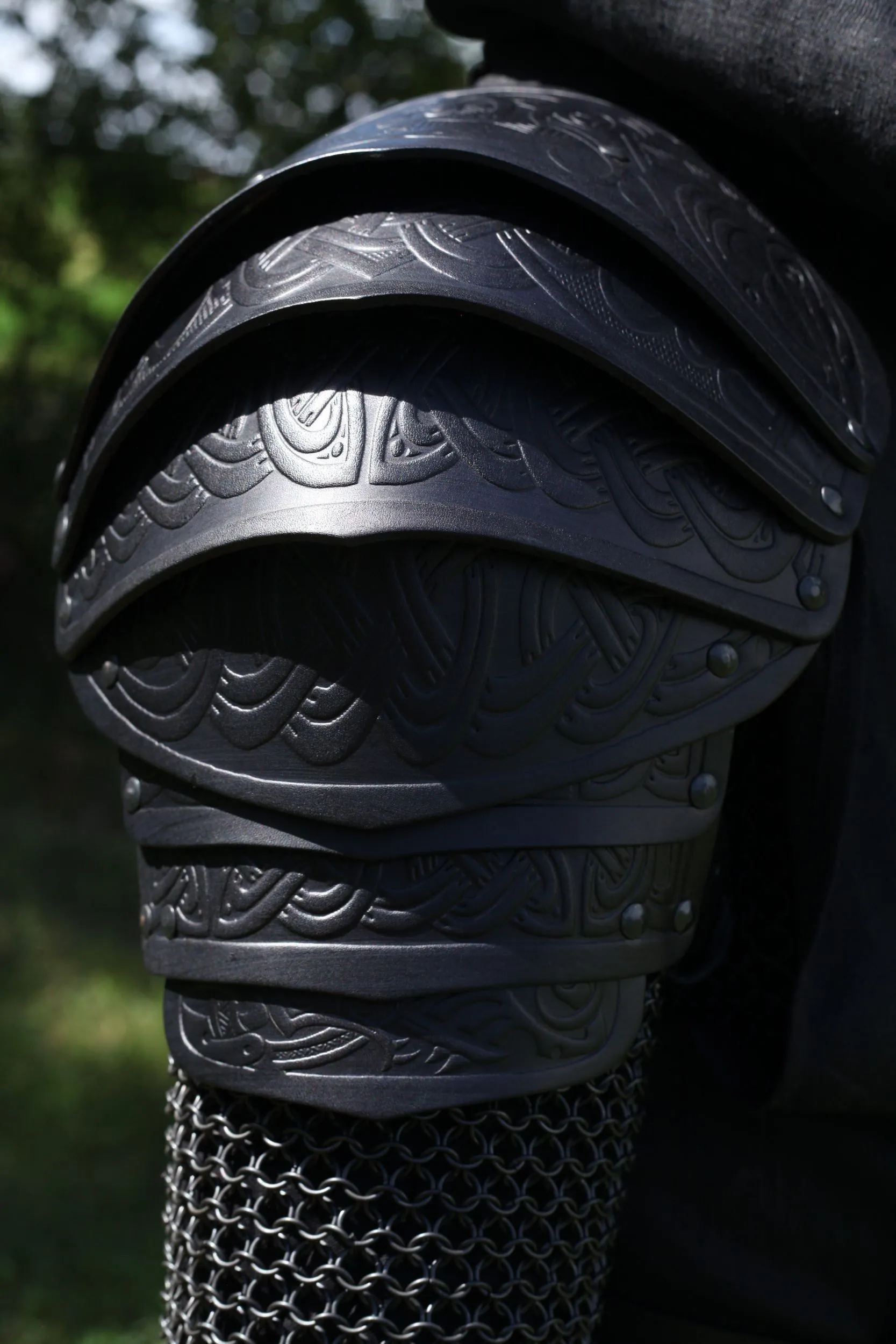 LARP Schulterrüstung Vendel