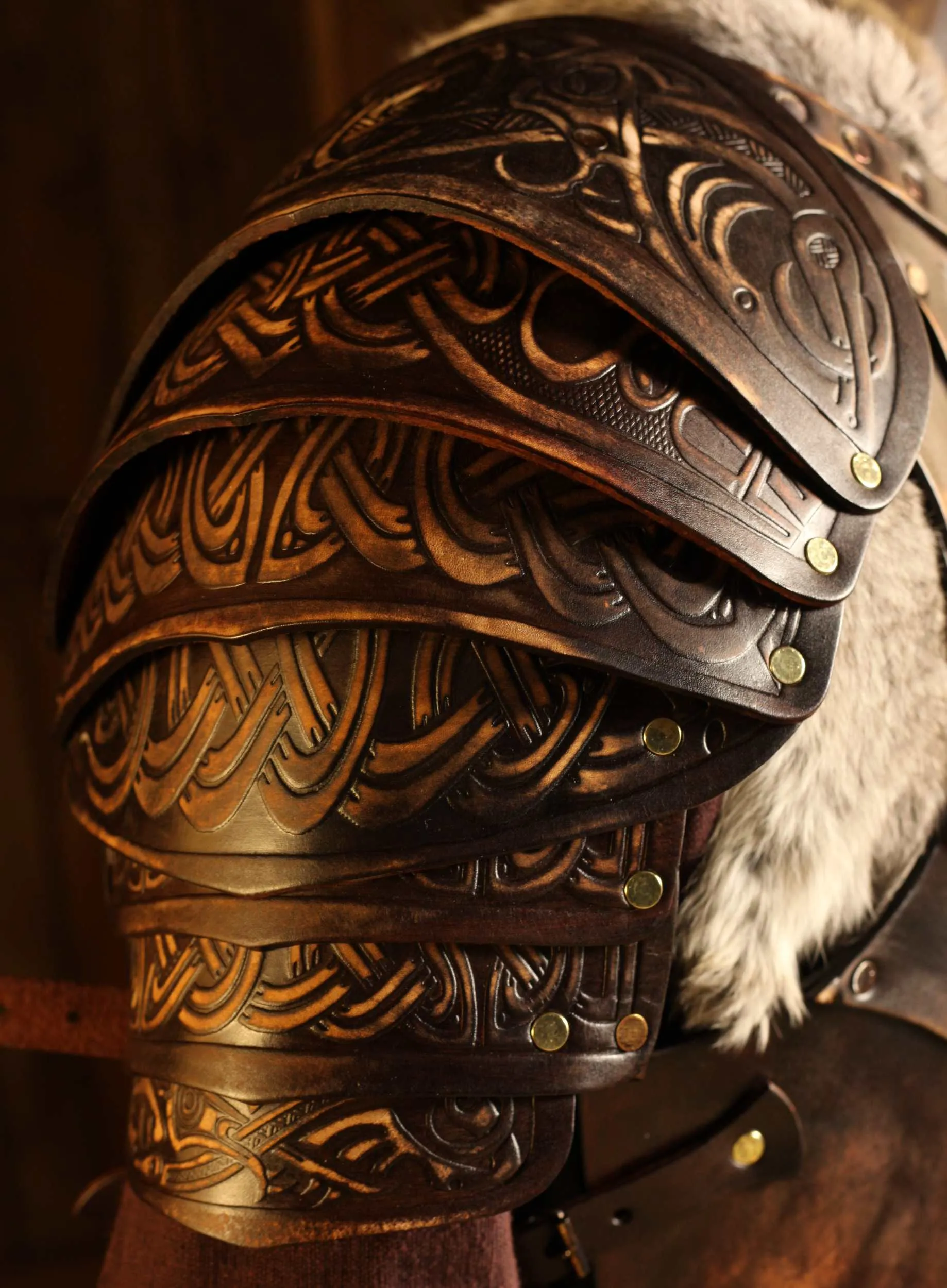 LARP Schulterrüstung Vendel