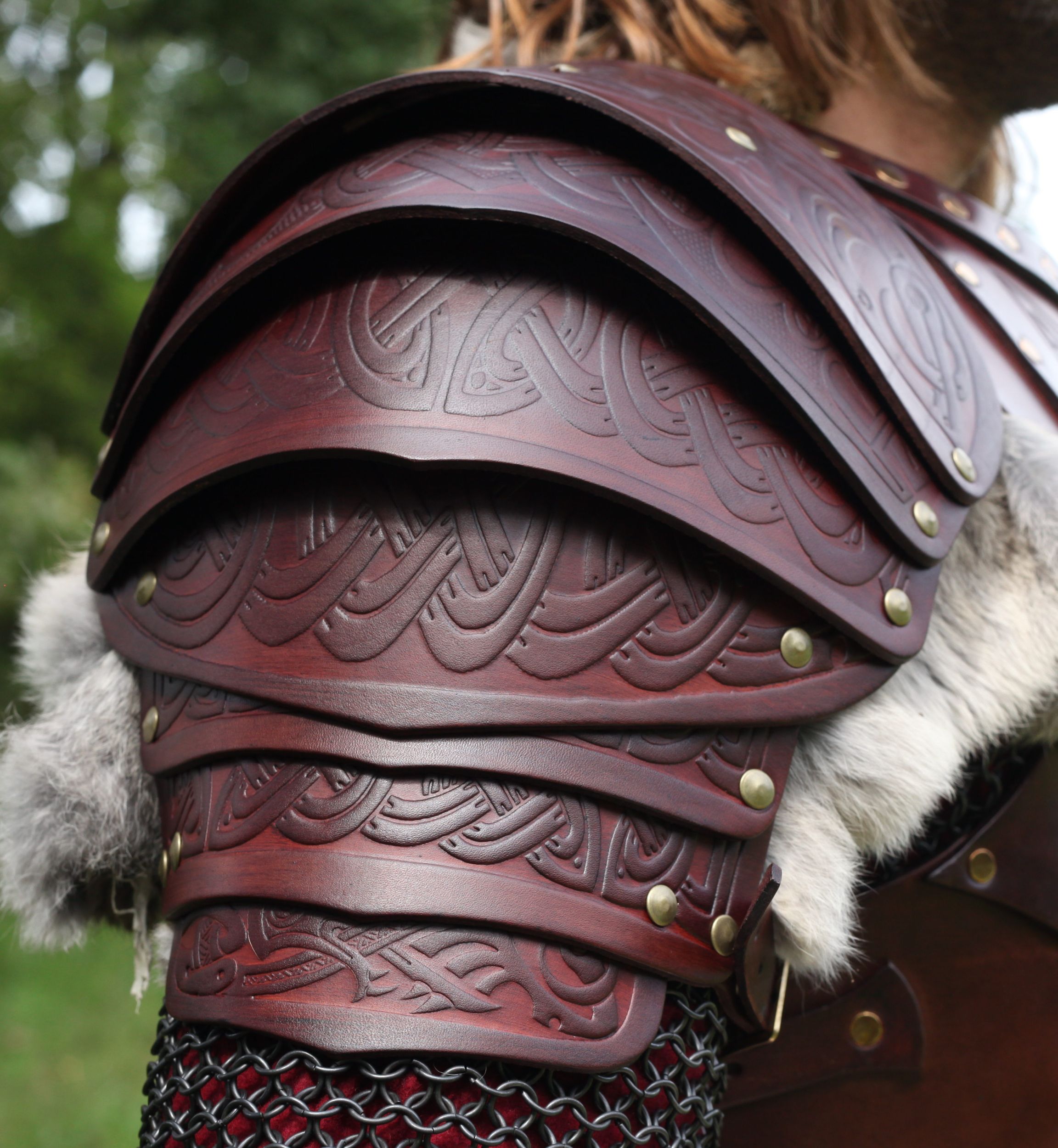 LARP Schulterrüstung Vendel