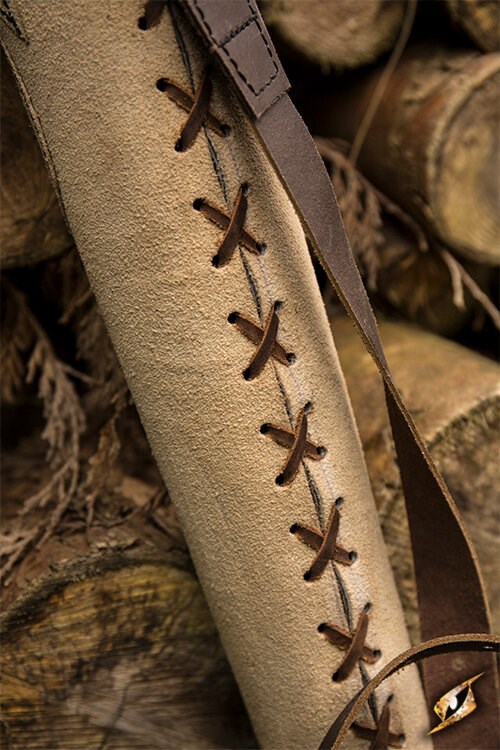 Köcher Archer Creme/braun