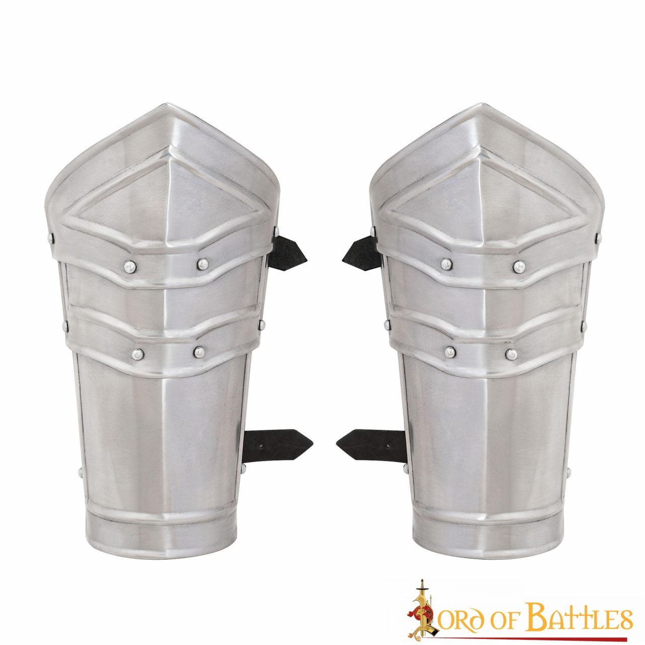 Mittelalterliche Fantasy Stahlarmschienen für LARP