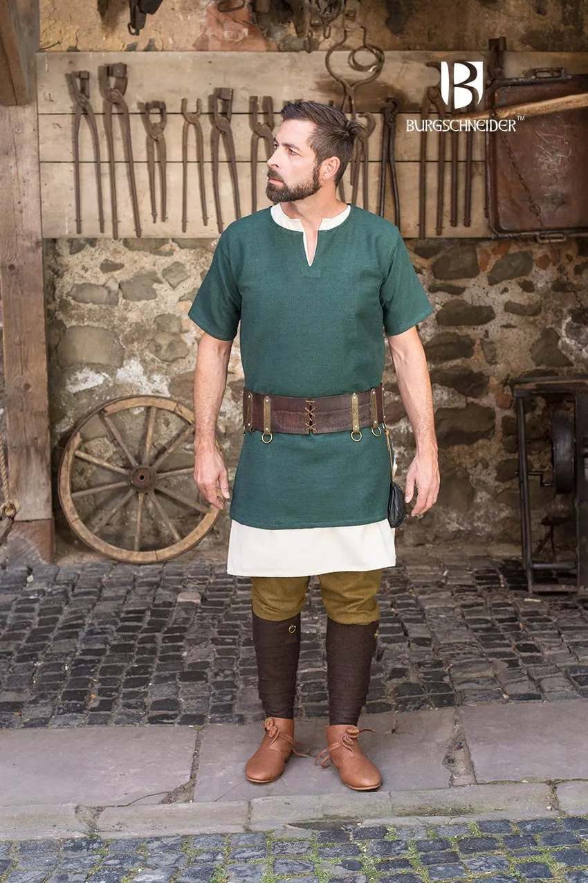 Kurzarmtunika Aegir Grün