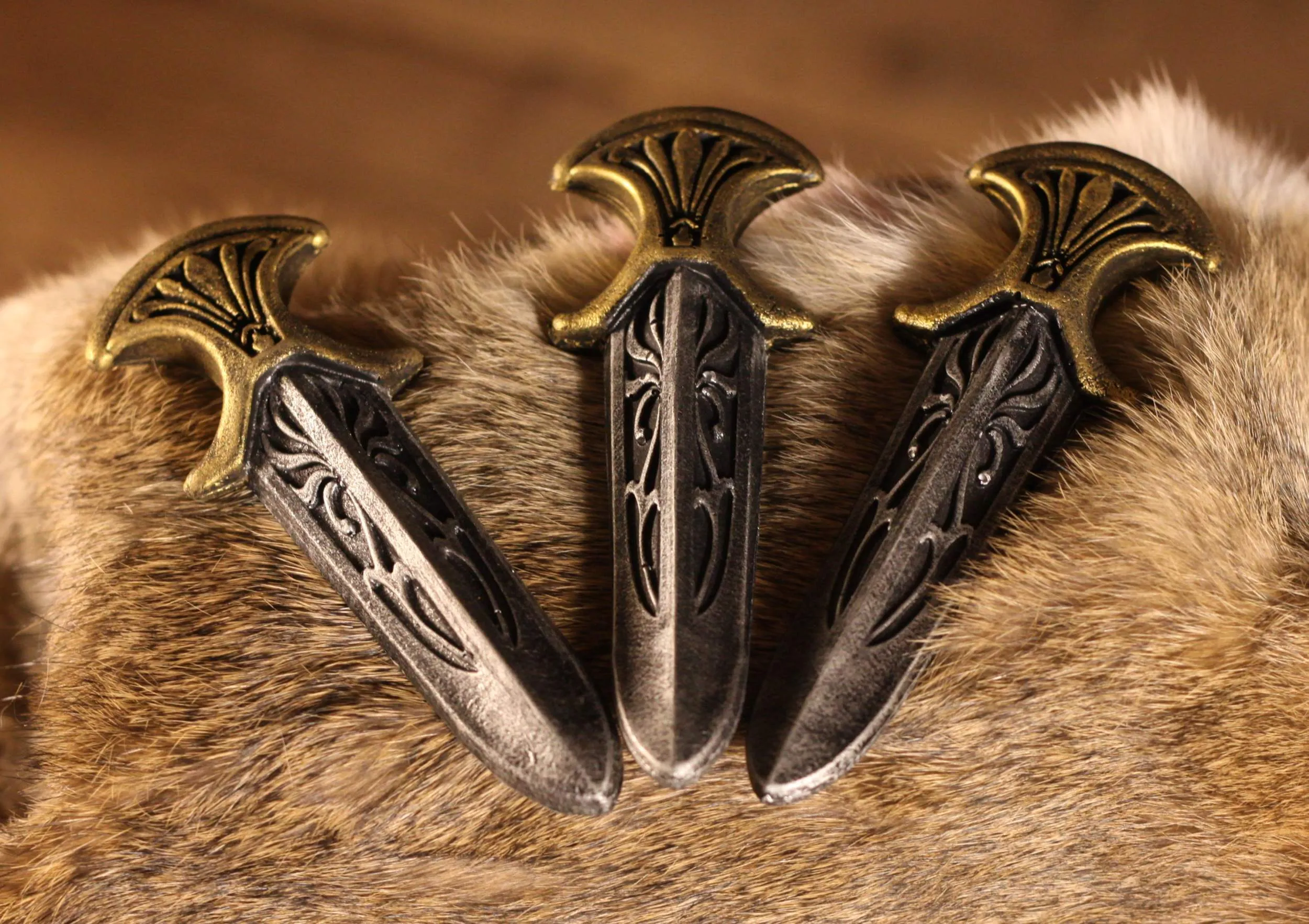 3er Pack Wurfmesser Assassinen Inquisitor