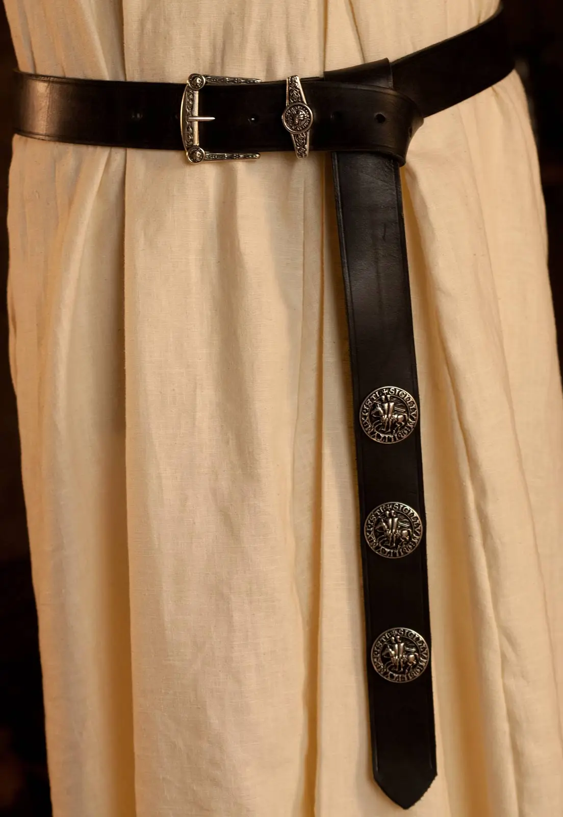Langgürtel Tempelritter 4cm