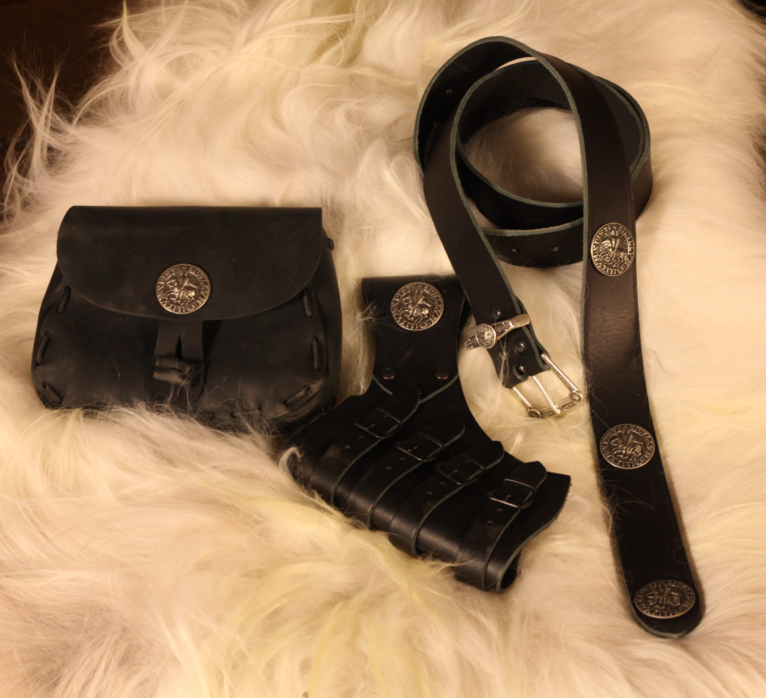 Set Tempelritter schwarz