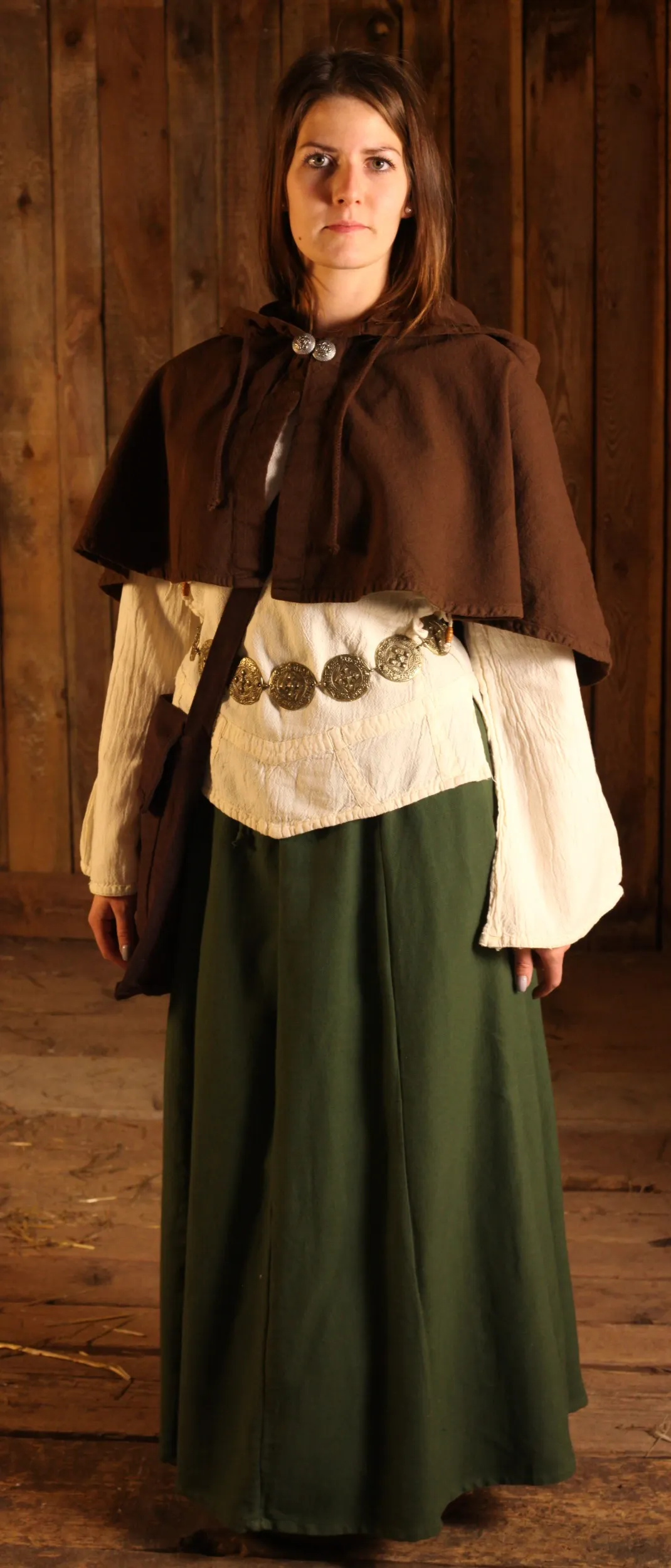 Gugel mit runder Kapuze