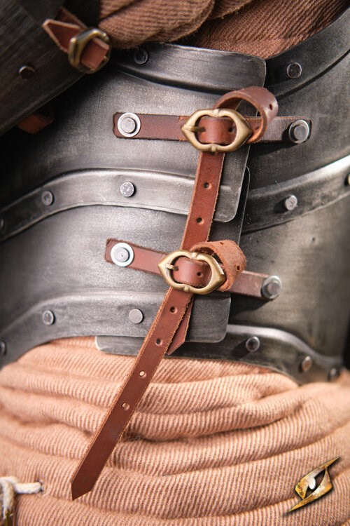 Brustplatte Hauptmann, brüniert