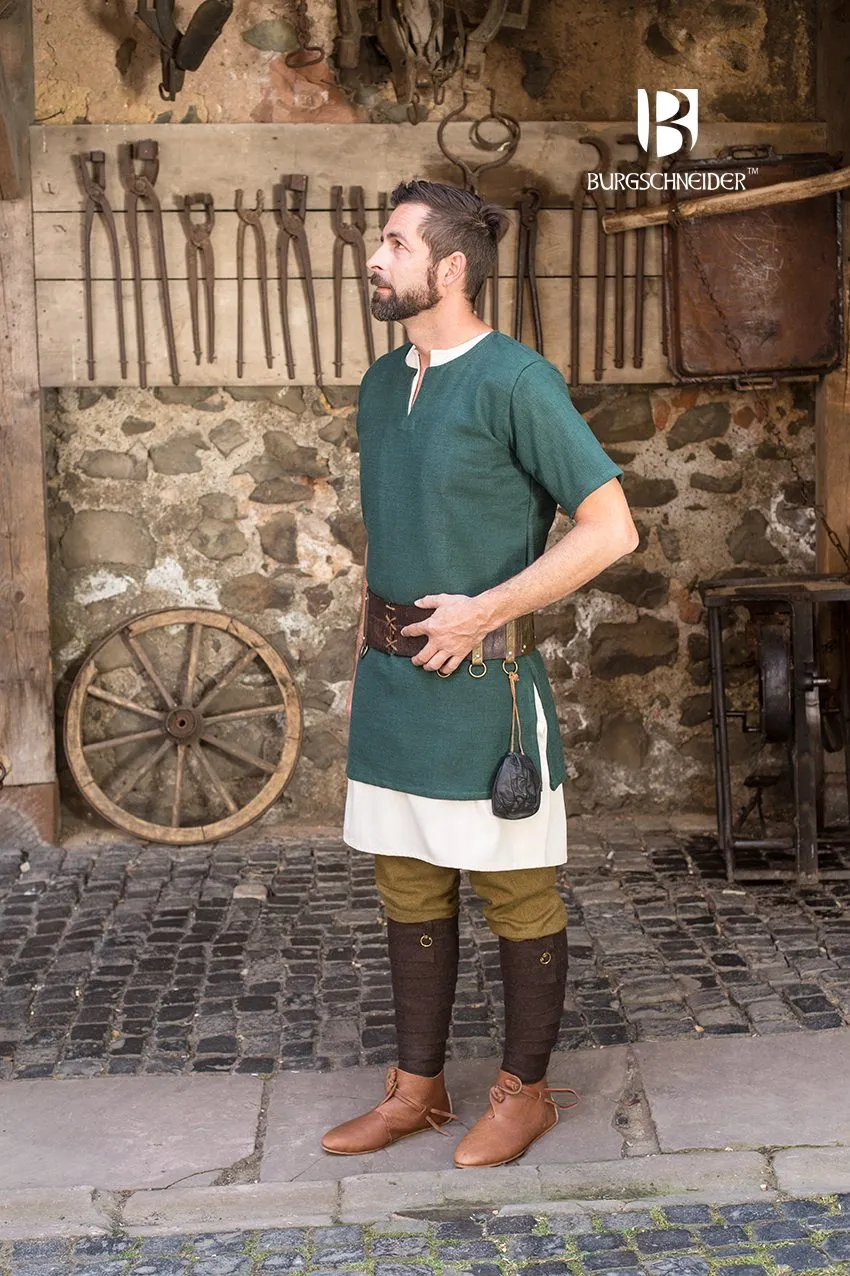 Kurzarmtunika Aegir Grün