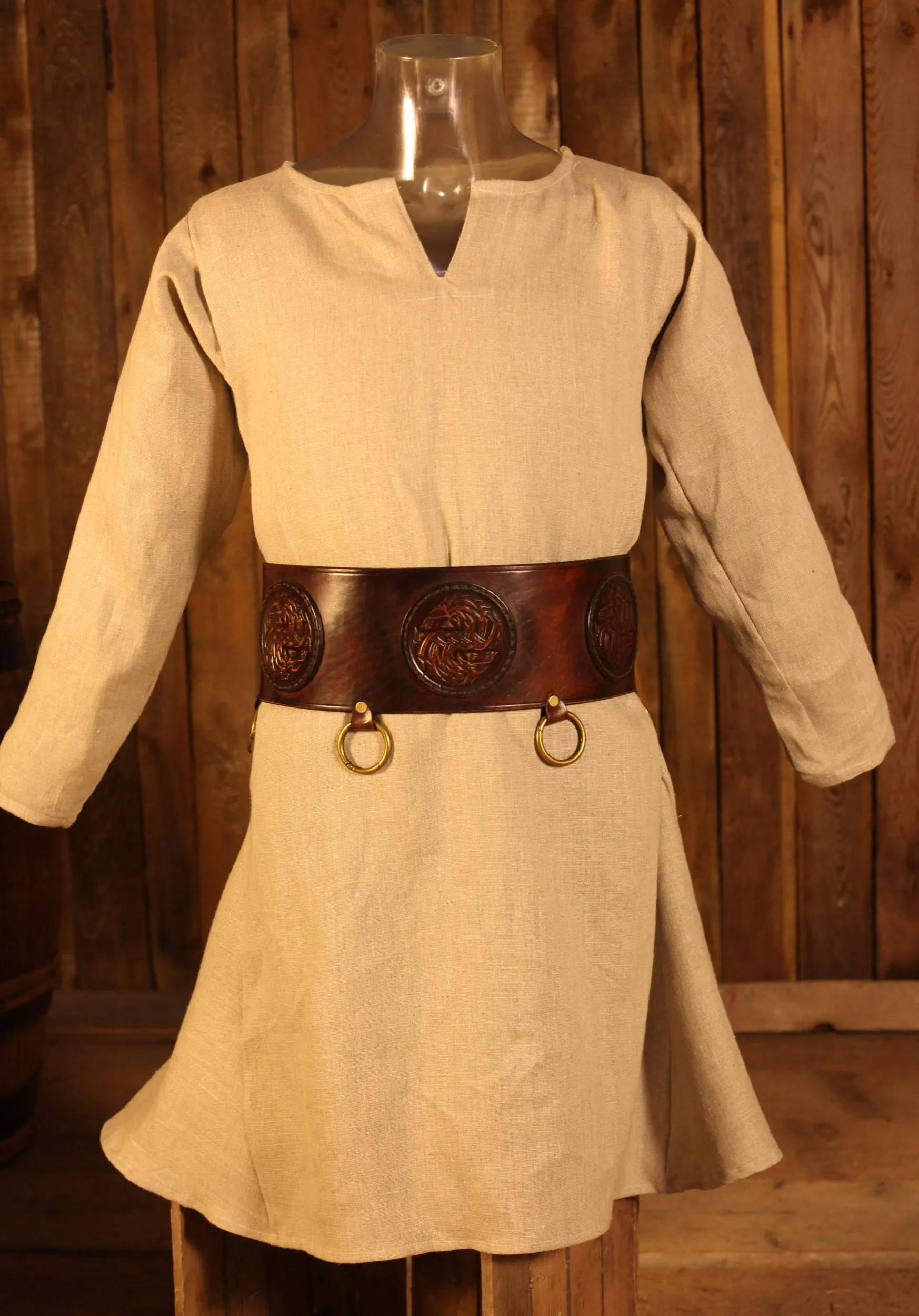 Bausatz für Breitgürtel 12,5cm mit Ringen