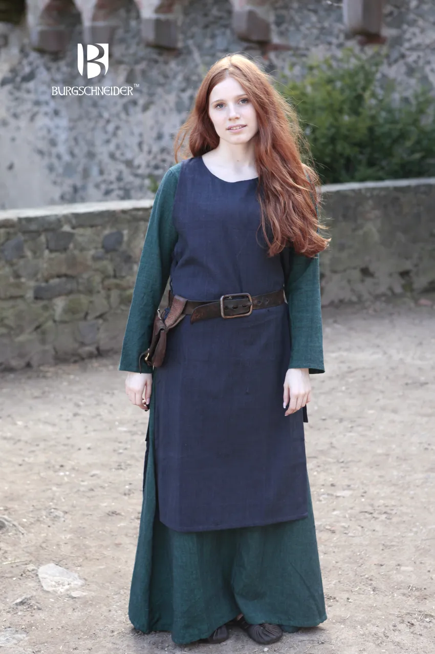 Überkleid Haithabu Blau