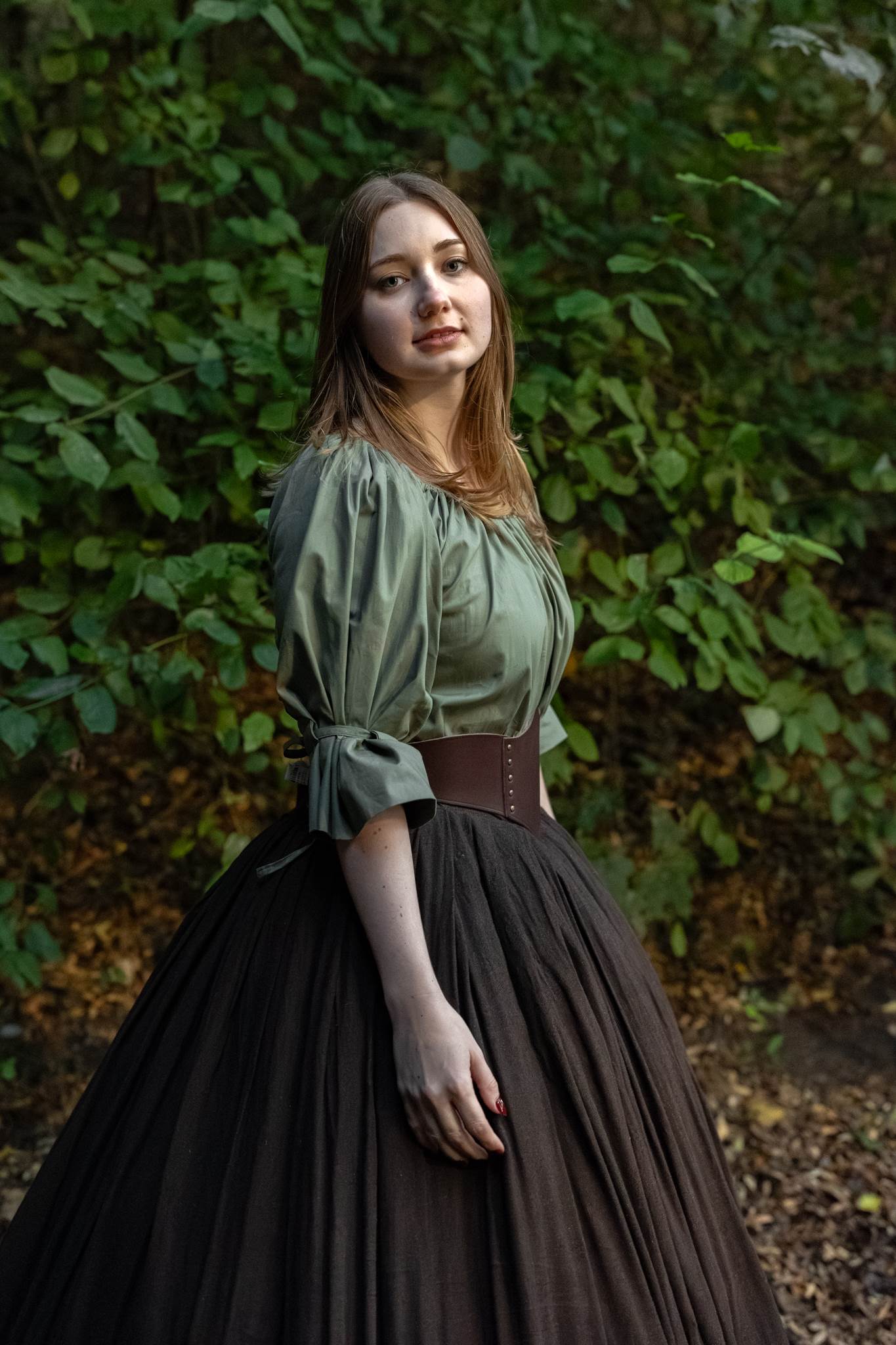 Mittelalterliches Gewandset Magd/Western