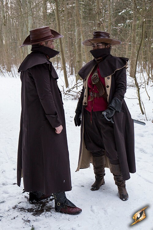 Hexenjägermantel Hellsing, braun