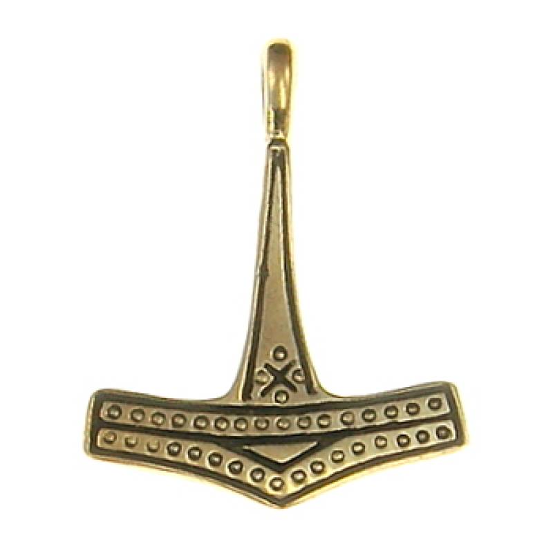 Thorshammer Bronzeanhänger