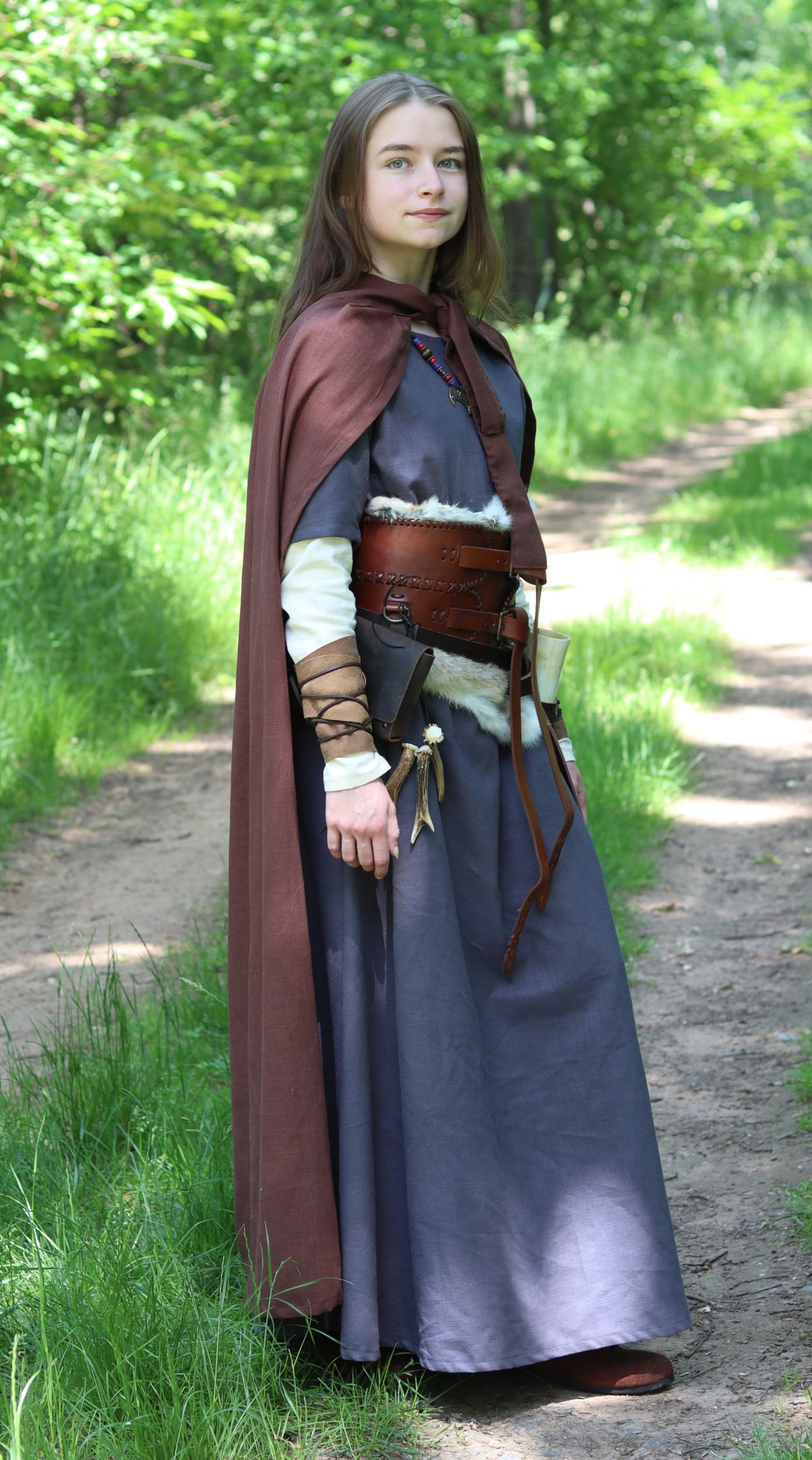 LARP Umhang aus Leinen