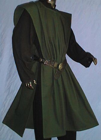 Waffenrock einfarbig uni