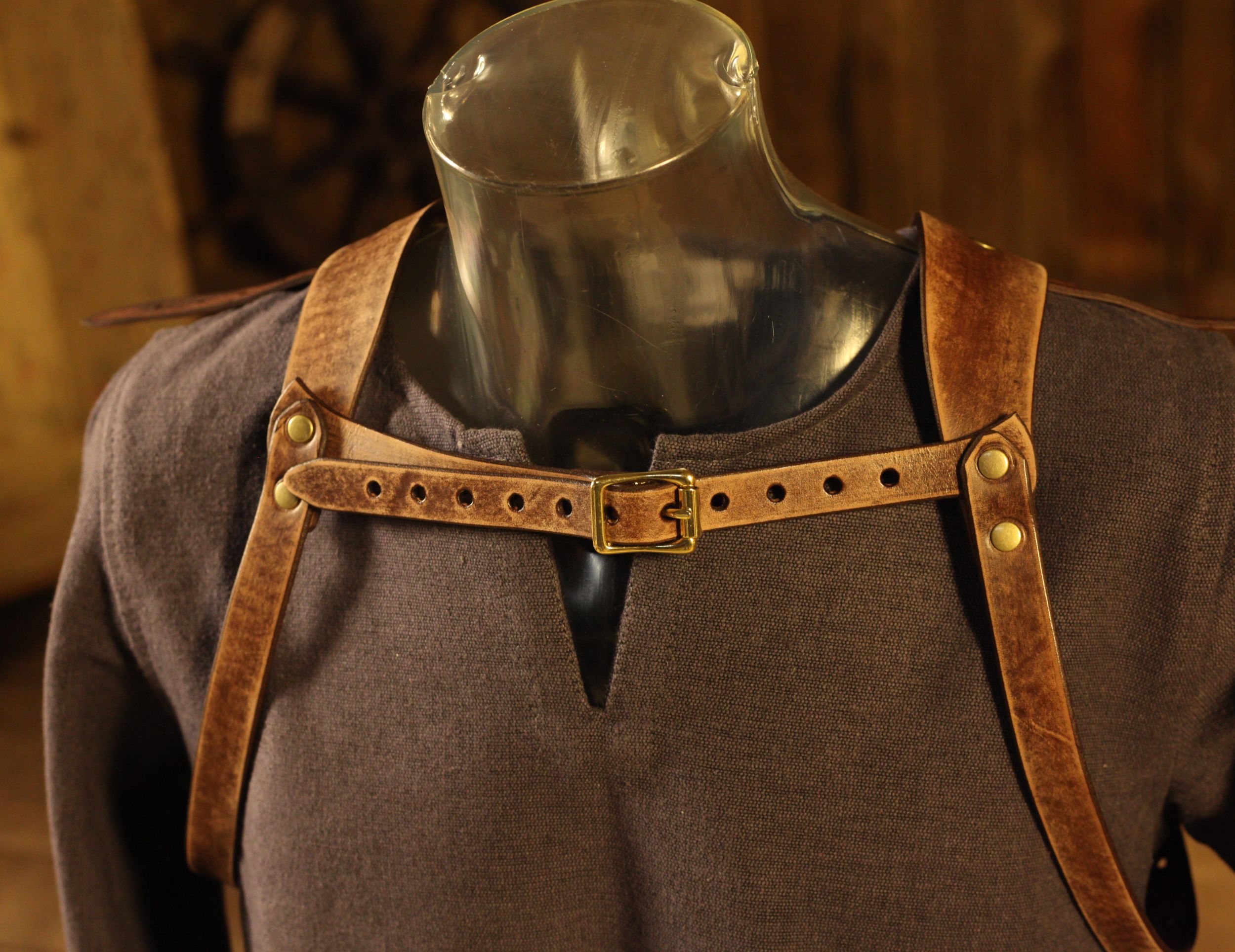 Geschirr für Lederschultern