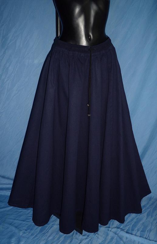 Mittelalterrock im Leinen-Look