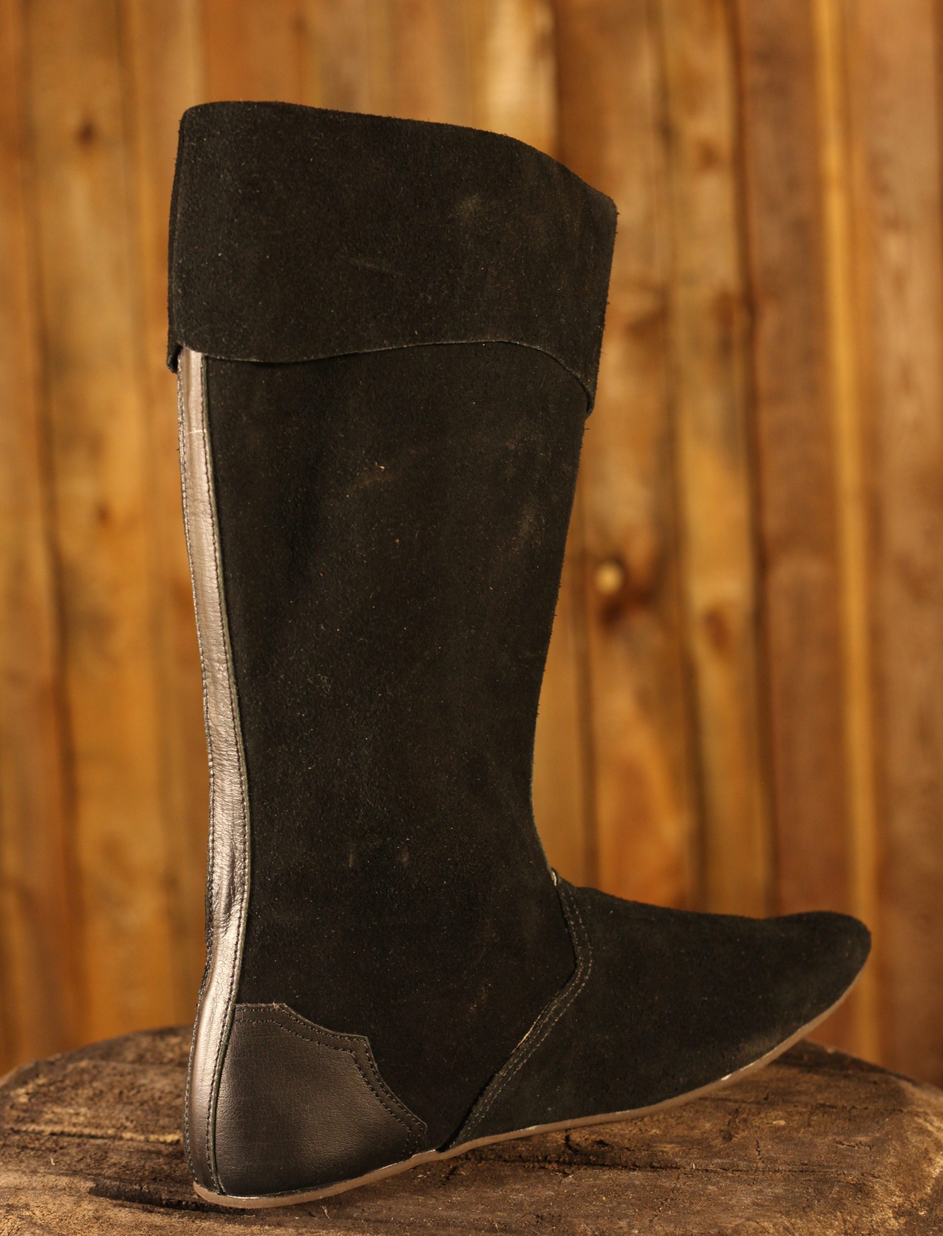 Mittelalterstiefel Sewolt schwarz