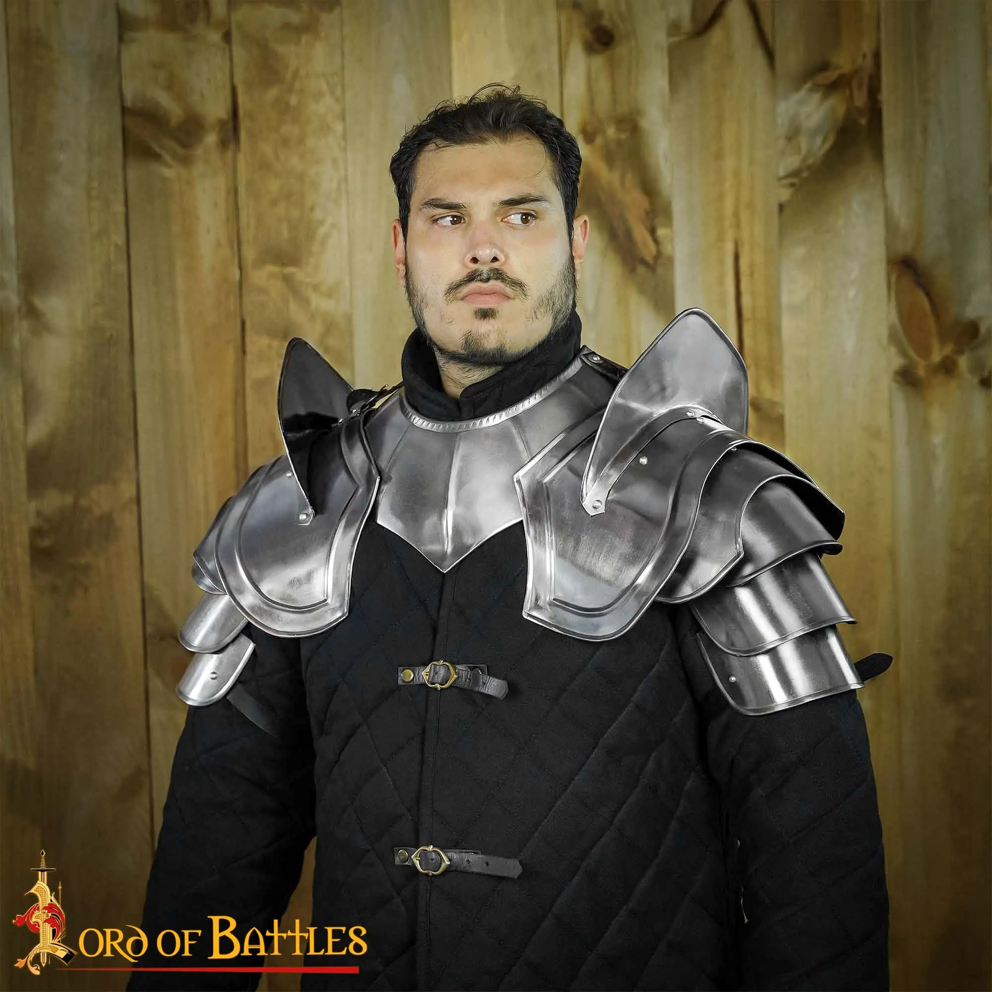 Fantasy Stahlschulterpanzer